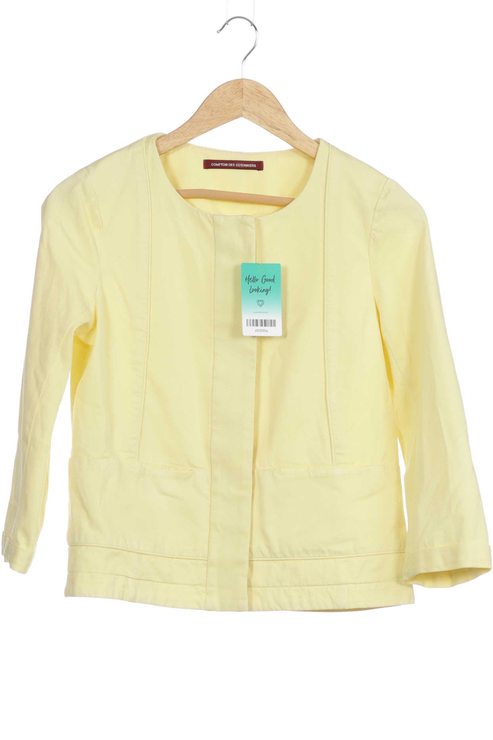 

Comptoir des Cotonniers Damen Jacke, gelb, Gr. 38