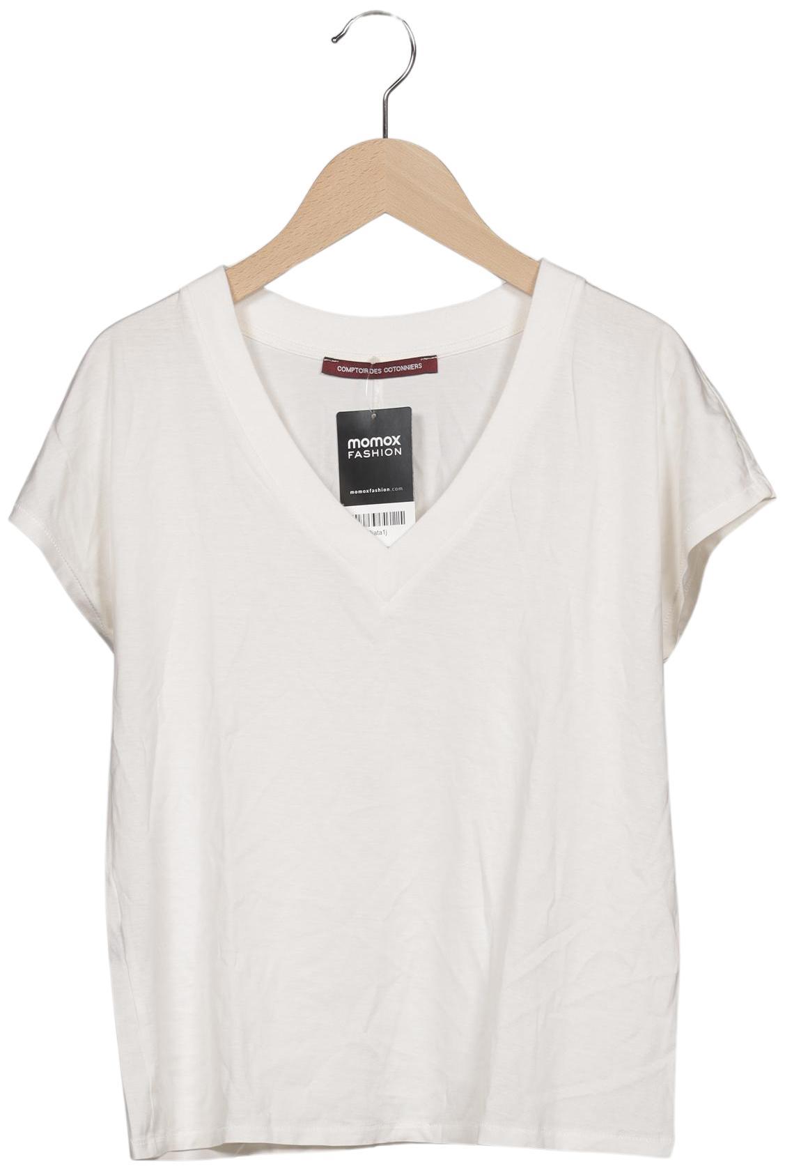 

Comptoir des Cotonniers Damen T-Shirt, cremeweiß, Gr. 34
