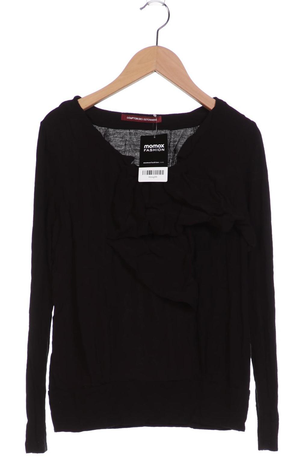 

Comptoir des Cotonniers Damen Langarmshirt, schwarz, Gr. 38