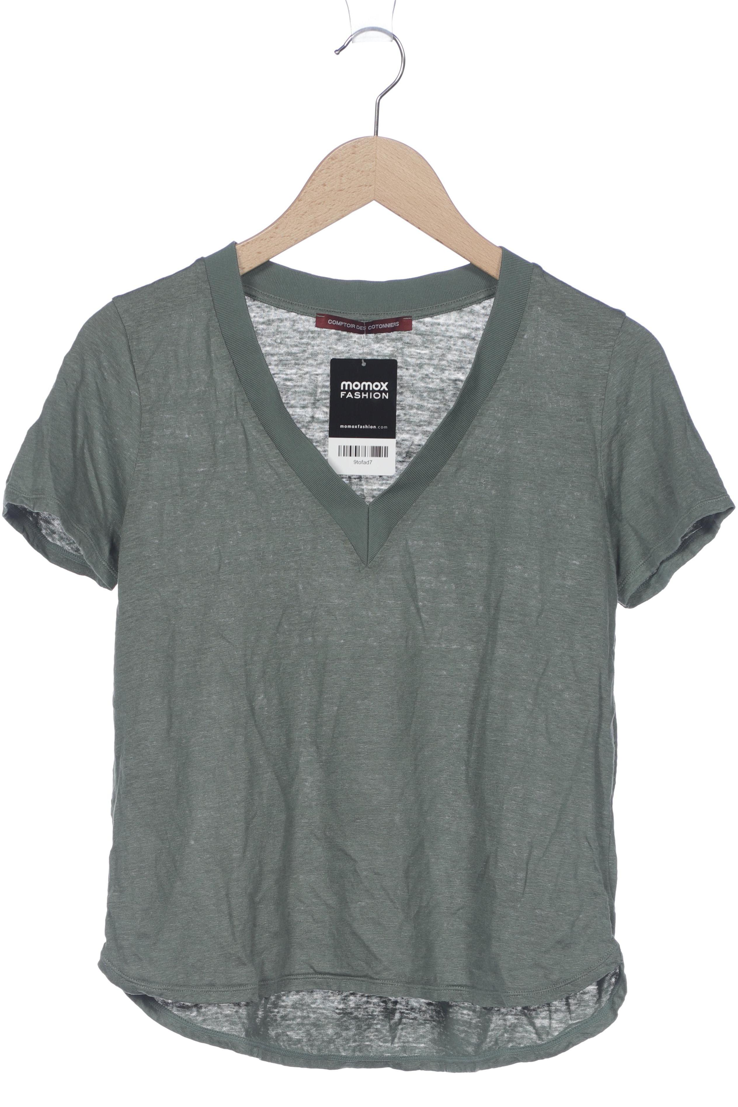 

Comptoir des Cotonniers Damen T-Shirt, grün, Gr. 34