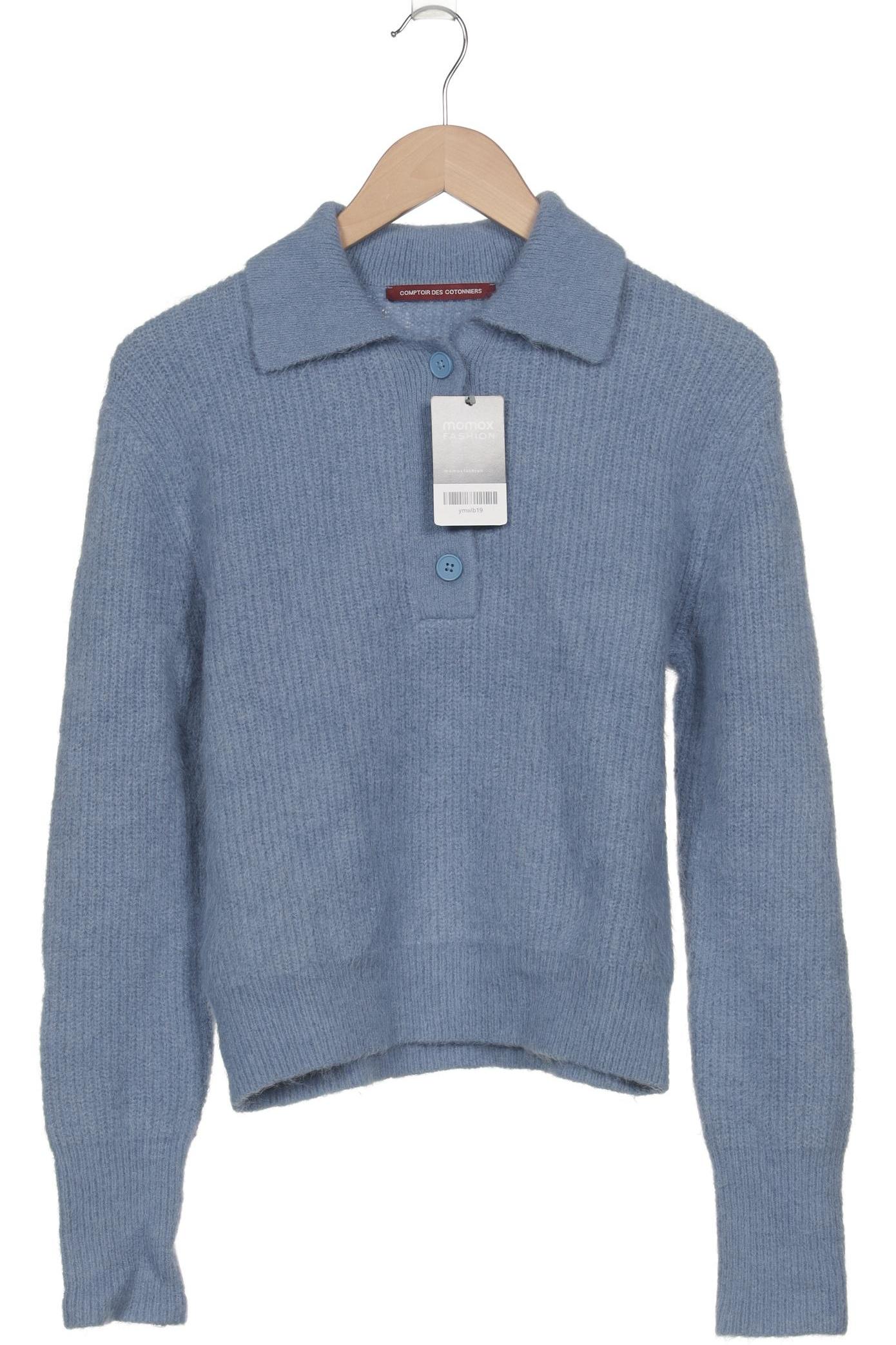 

Comptoir des Cotonniers Damen Pullover, blau, Gr. 36