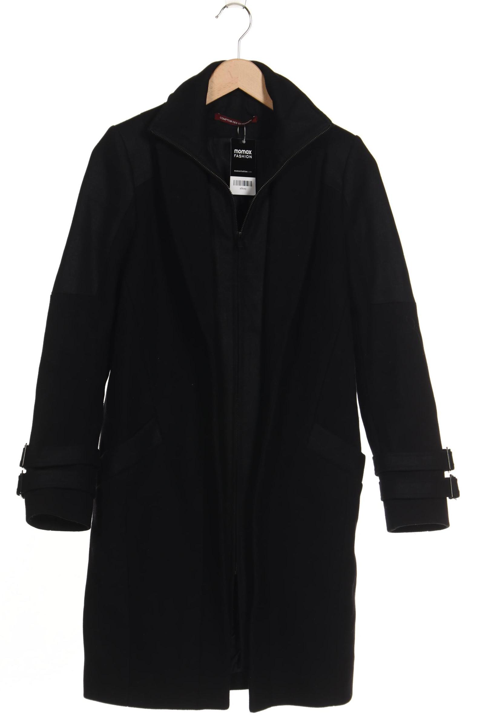

Comptoir des Cotonniers Damen Mantel, schwarz, Gr. 38