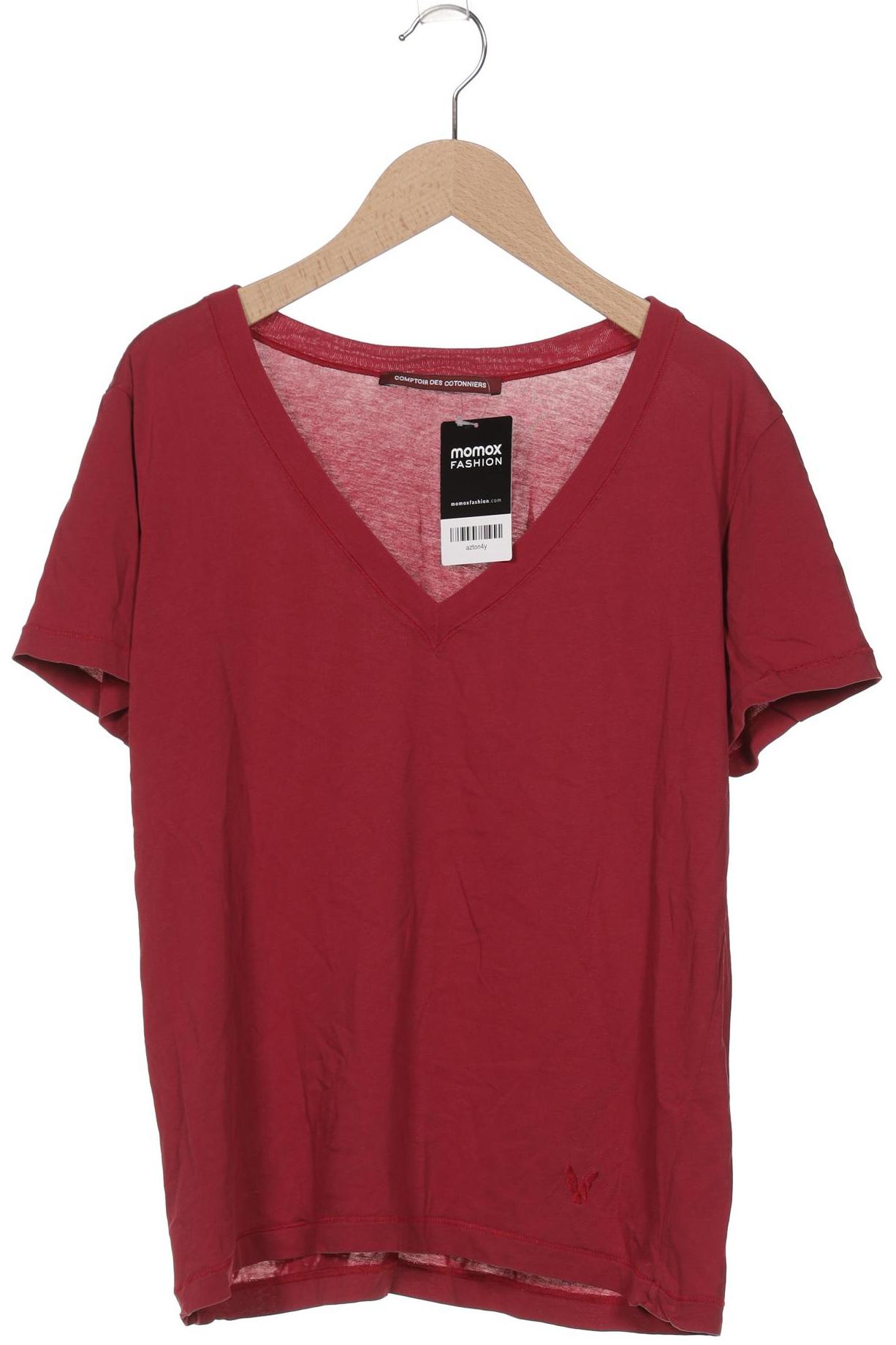 

Comptoir des Cotonniers Damen T-Shirt, bordeaux, Gr. 38