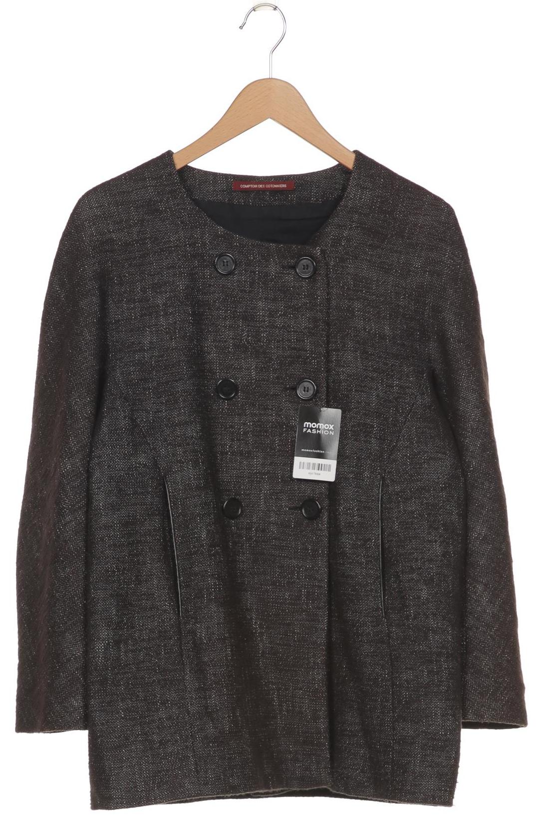 

Comptoir des Cotonniers Damen Mantel, schwarz, Gr. 38
