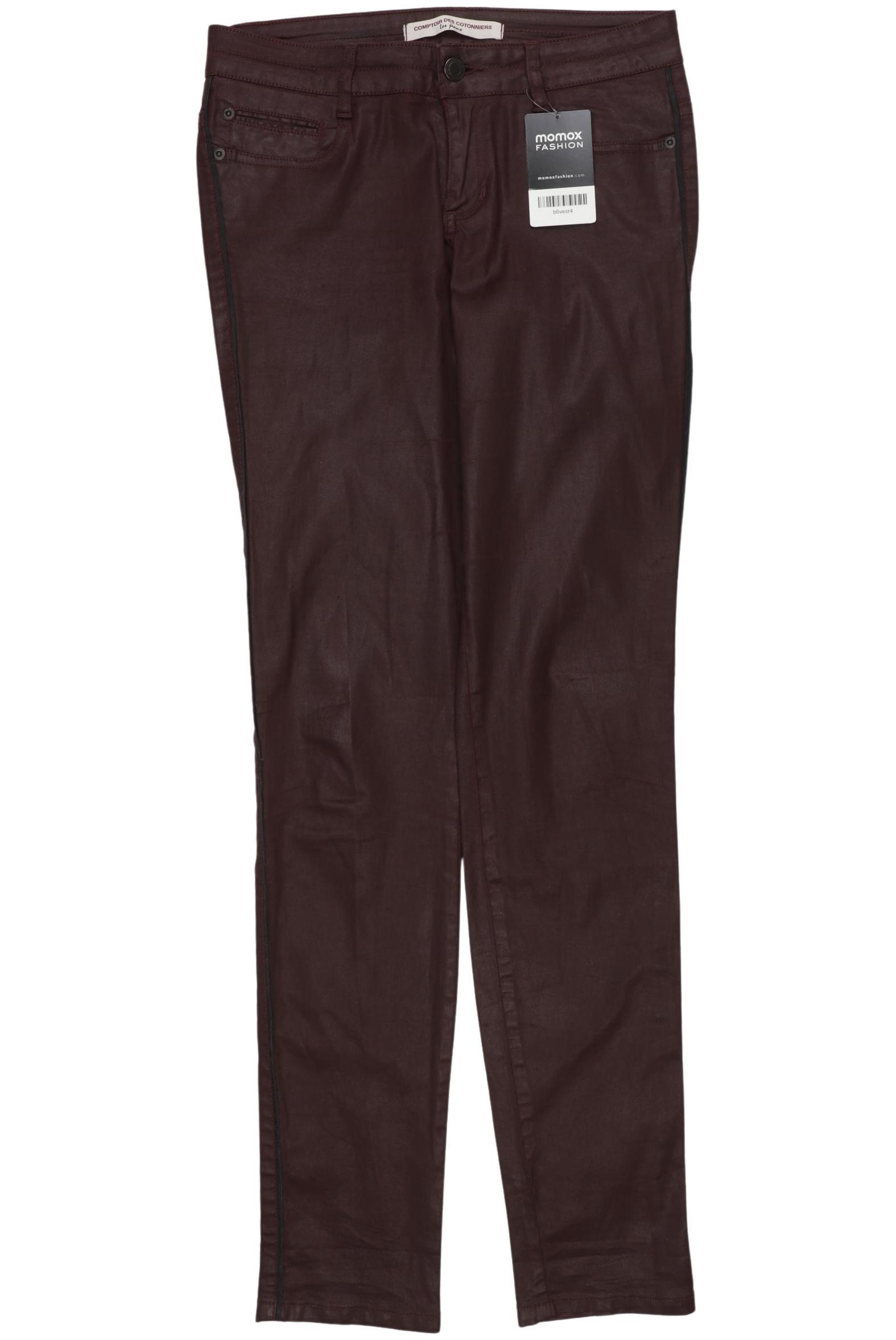 

Comptoir des Cotonniers Damen Stoffhose, bordeaux, Gr. 36