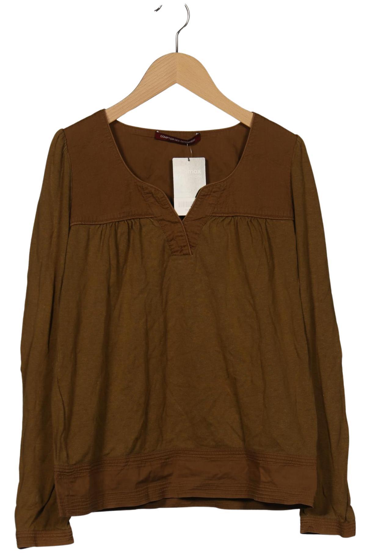 

Comptoir des Cotonniers Damen Langarmshirt, braun, Gr. 42