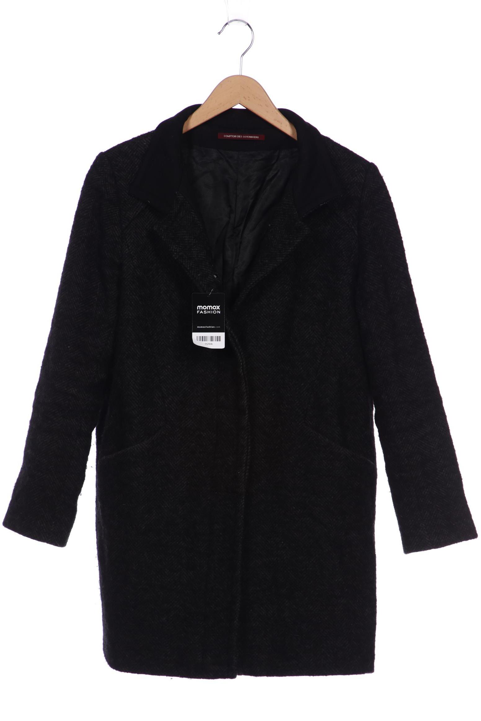 

Comptoir des Cotonniers Damen Mantel, schwarz, Gr. 40