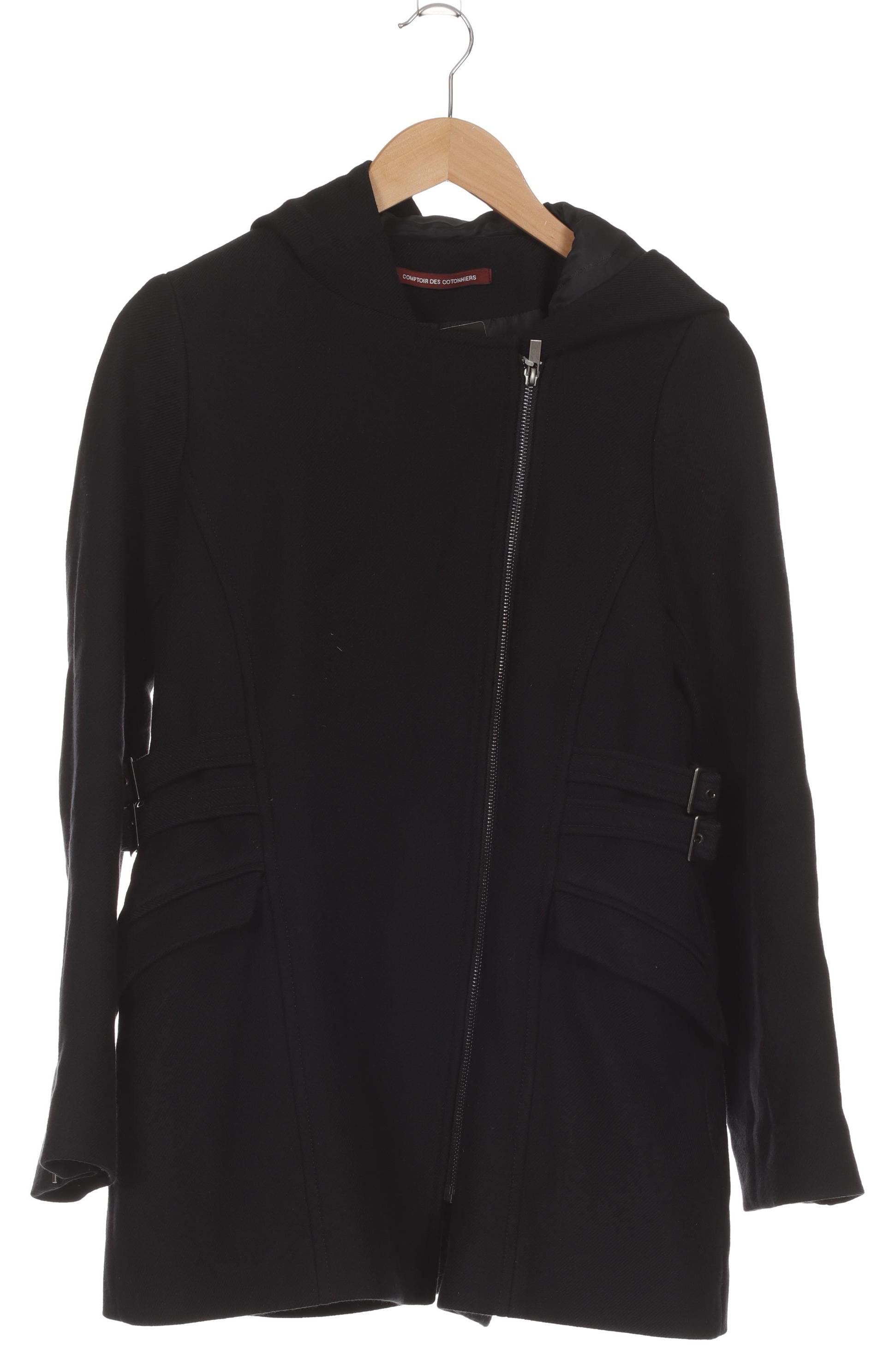Thumbnail - Comptoir des Cotonniers Damen Mantel, schwarz, Gr. 36