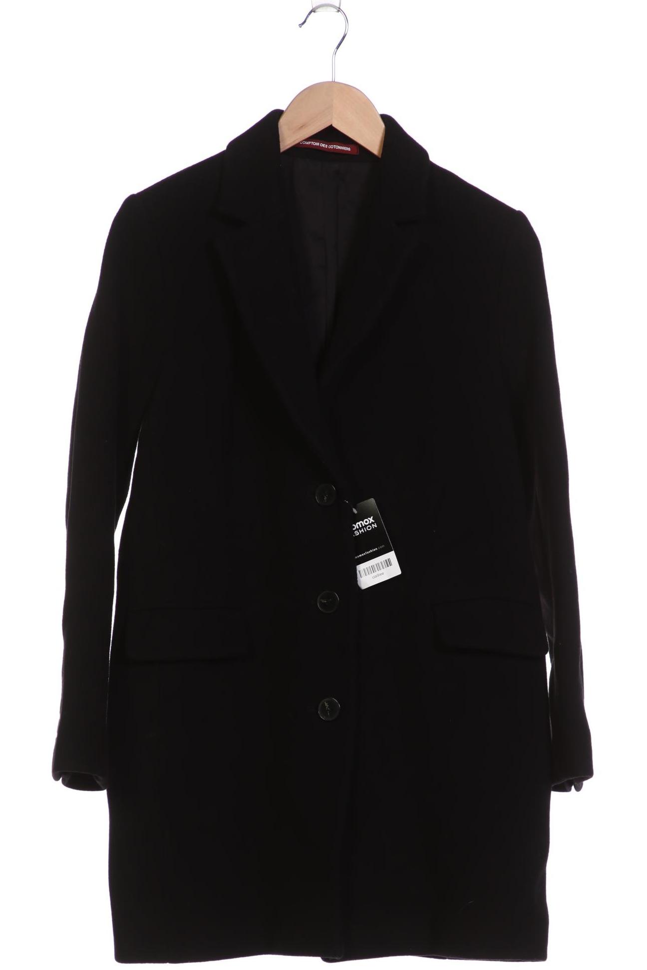 

Comptoir des Cotonniers Damen Mantel, schwarz, Gr. 38