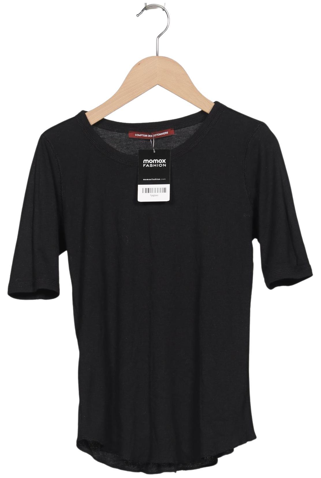

Comptoir des Cotonniers Damen T-Shirt, schwarz, Gr. 36