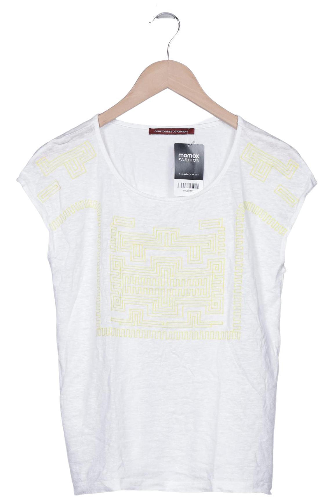 

Comptoir des Cotonniers Damen T-Shirt, weiß, Gr. 34