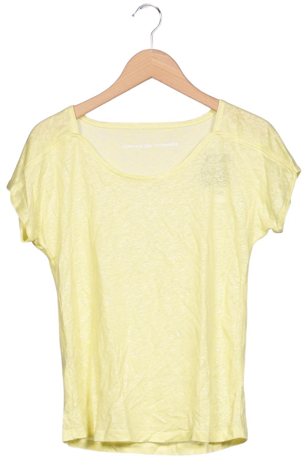 

Comptoir des Cotonniers Damen T-Shirt, gelb, Gr. 36