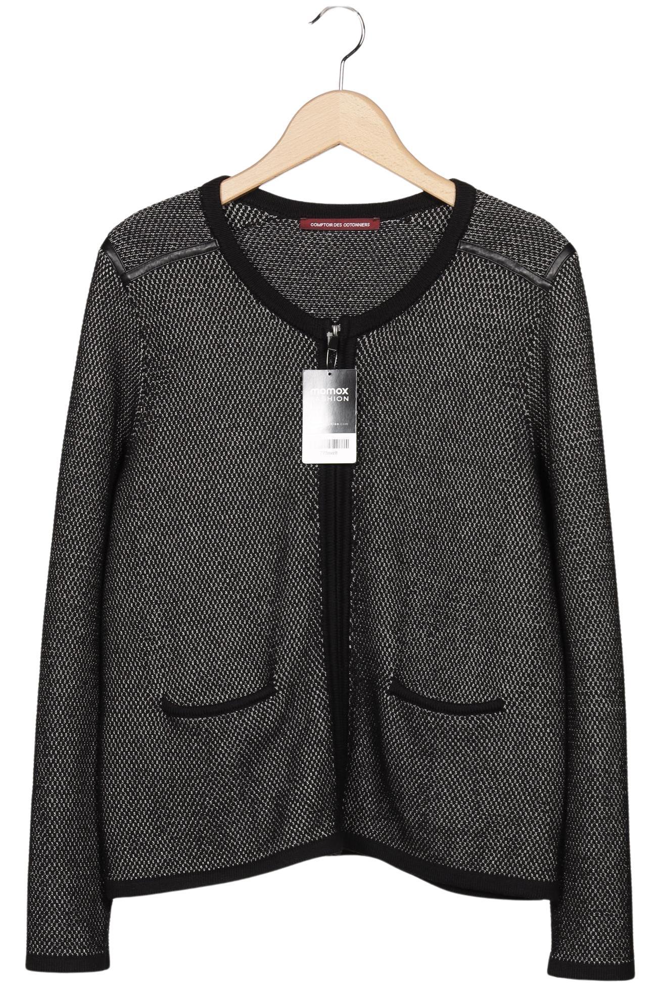 

Comptoir des Cotonniers Damen Strickjacke, grau, Gr. 44