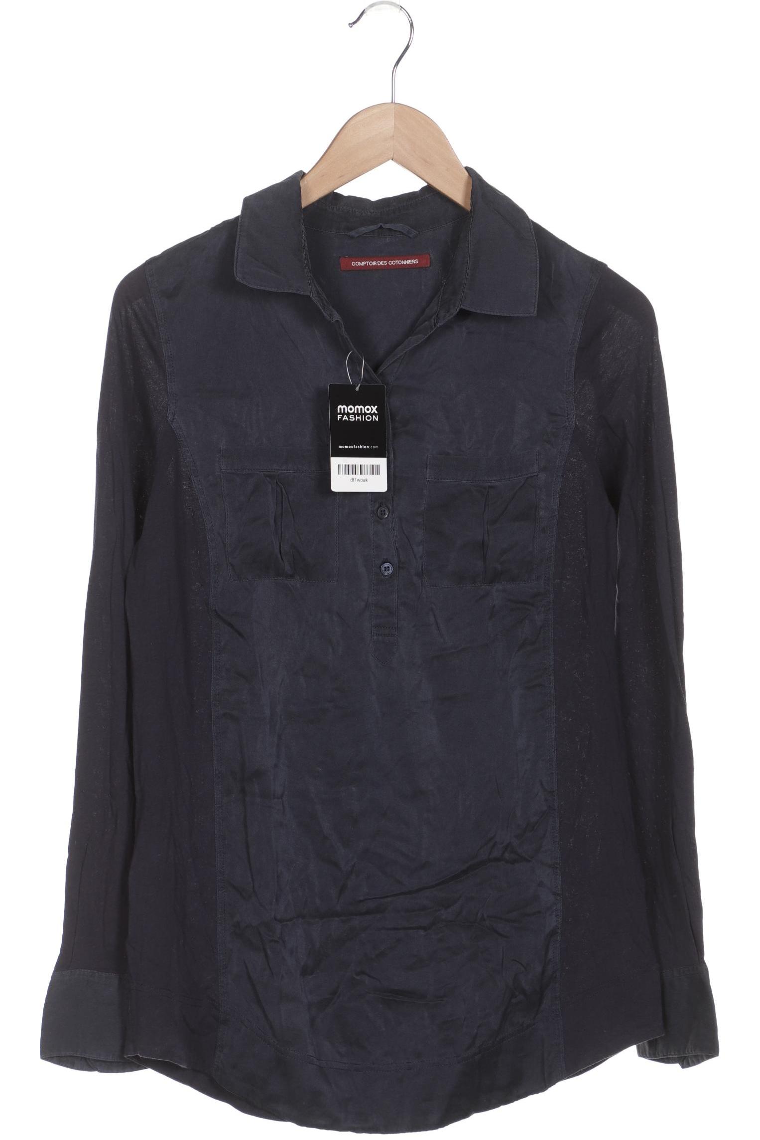 

Comptoir des Cotonniers Damen Langarmshirt, marineblau, Gr. 38
