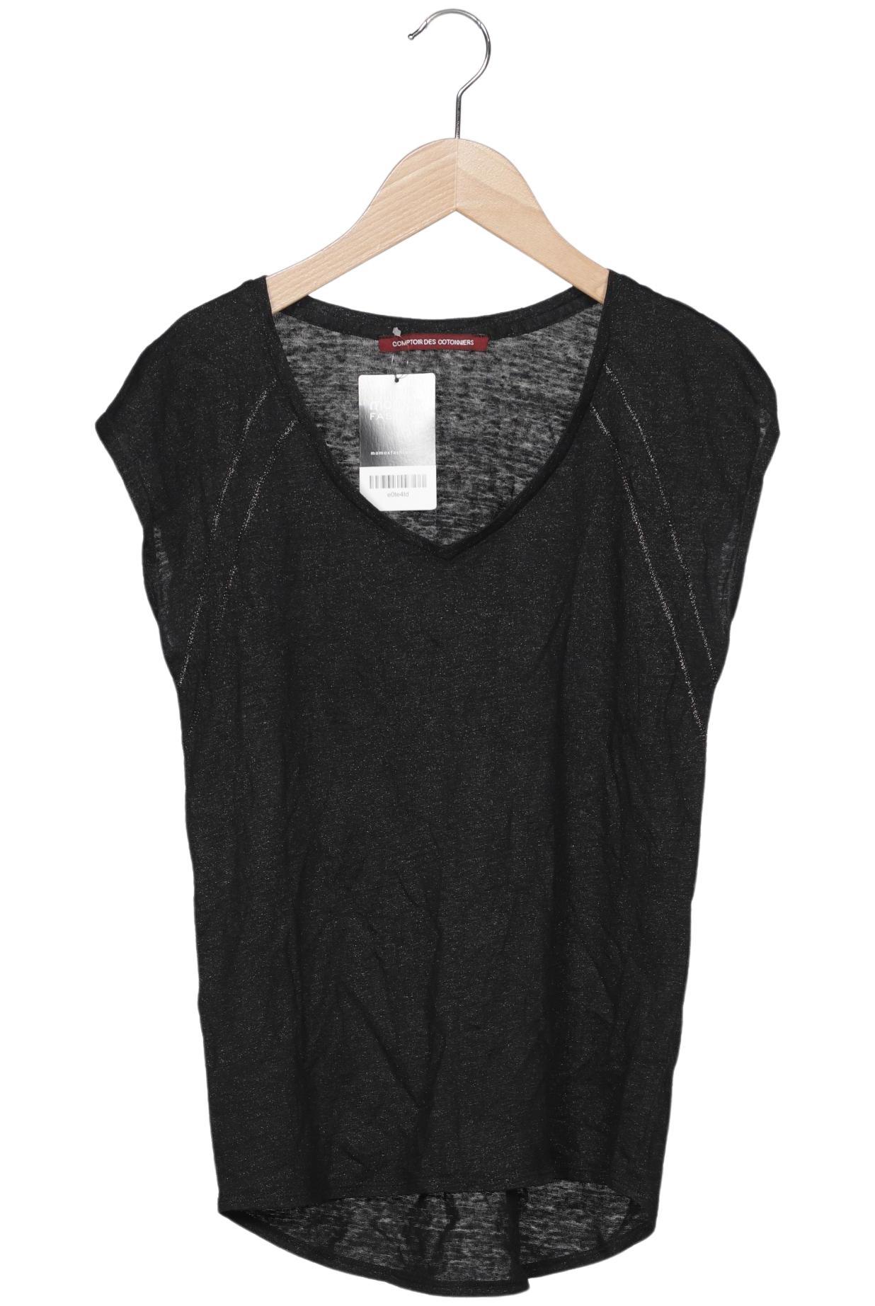 

Comptoir des Cotonniers Damen T-Shirt, schwarz, Gr. 36