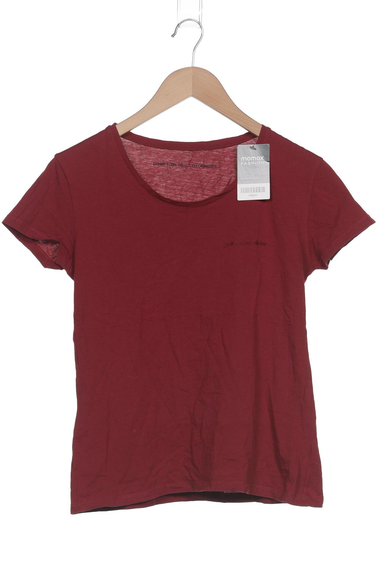 

Comptoir des Cotonniers Damen T-Shirt, bordeaux, Gr. 34