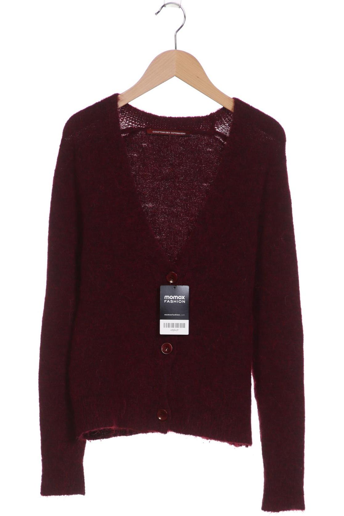 

Comptoir des Cotonniers Damen Strickjacke, bordeaux, Gr. 34