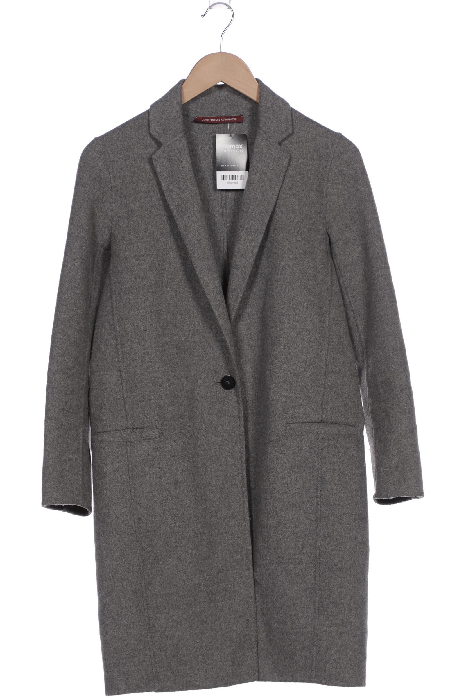 

Comptoir des Cotonniers Damen Mantel, grau, Gr. 34