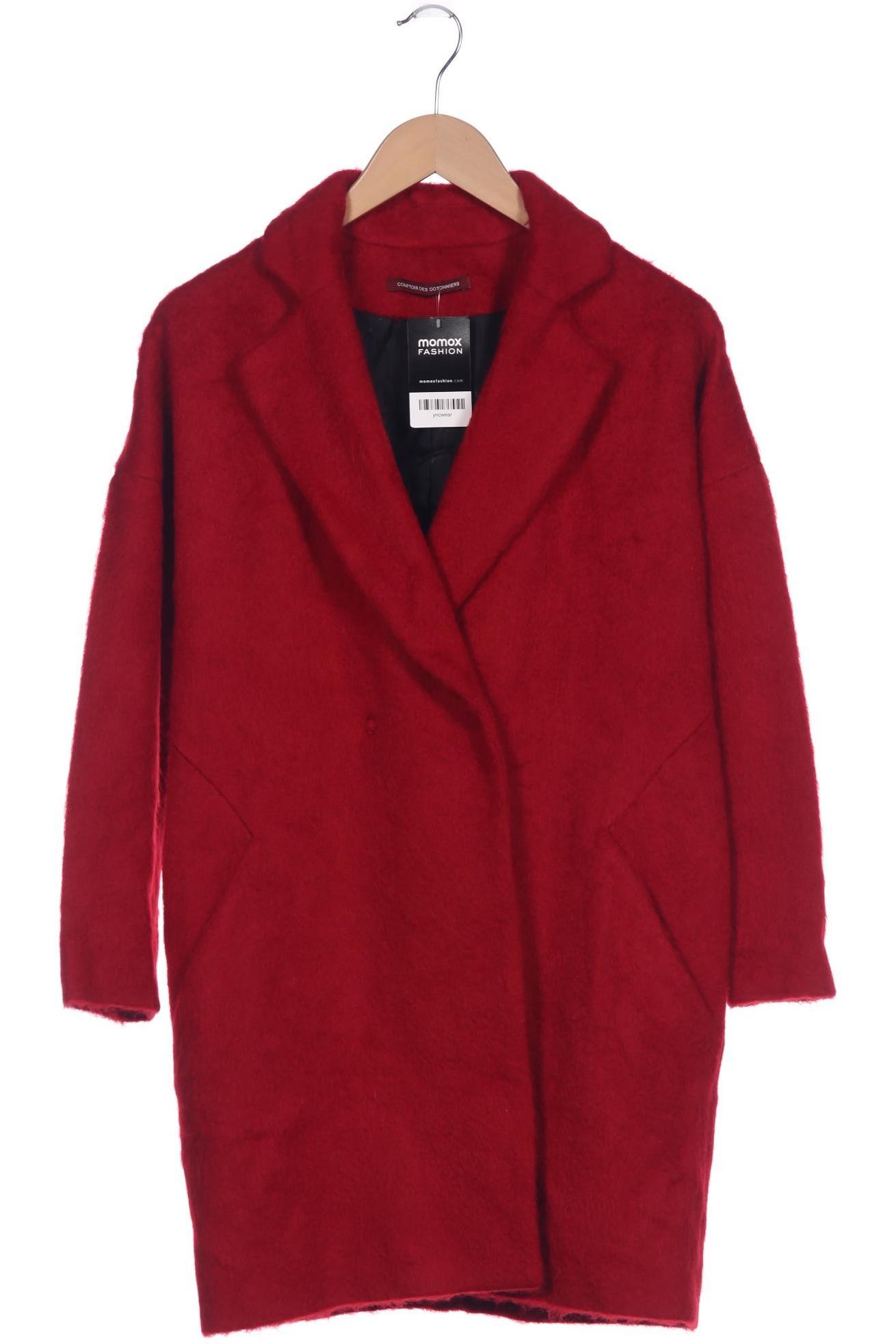 

Comptoir des Cotonniers Damen Mantel, rot, Gr. 34