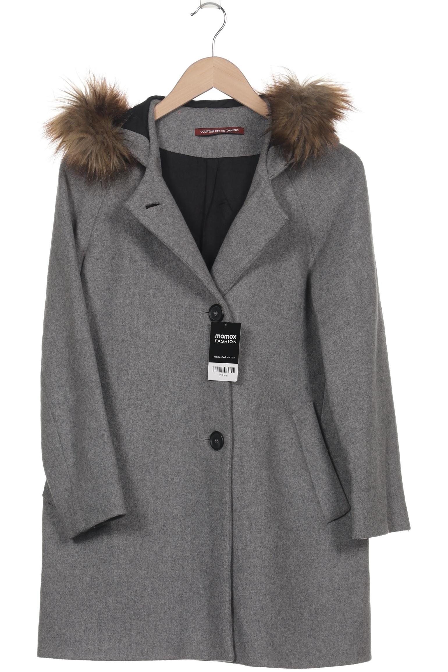 

Comptoir des Cotonniers Damen Mantel, grau, Gr. 34