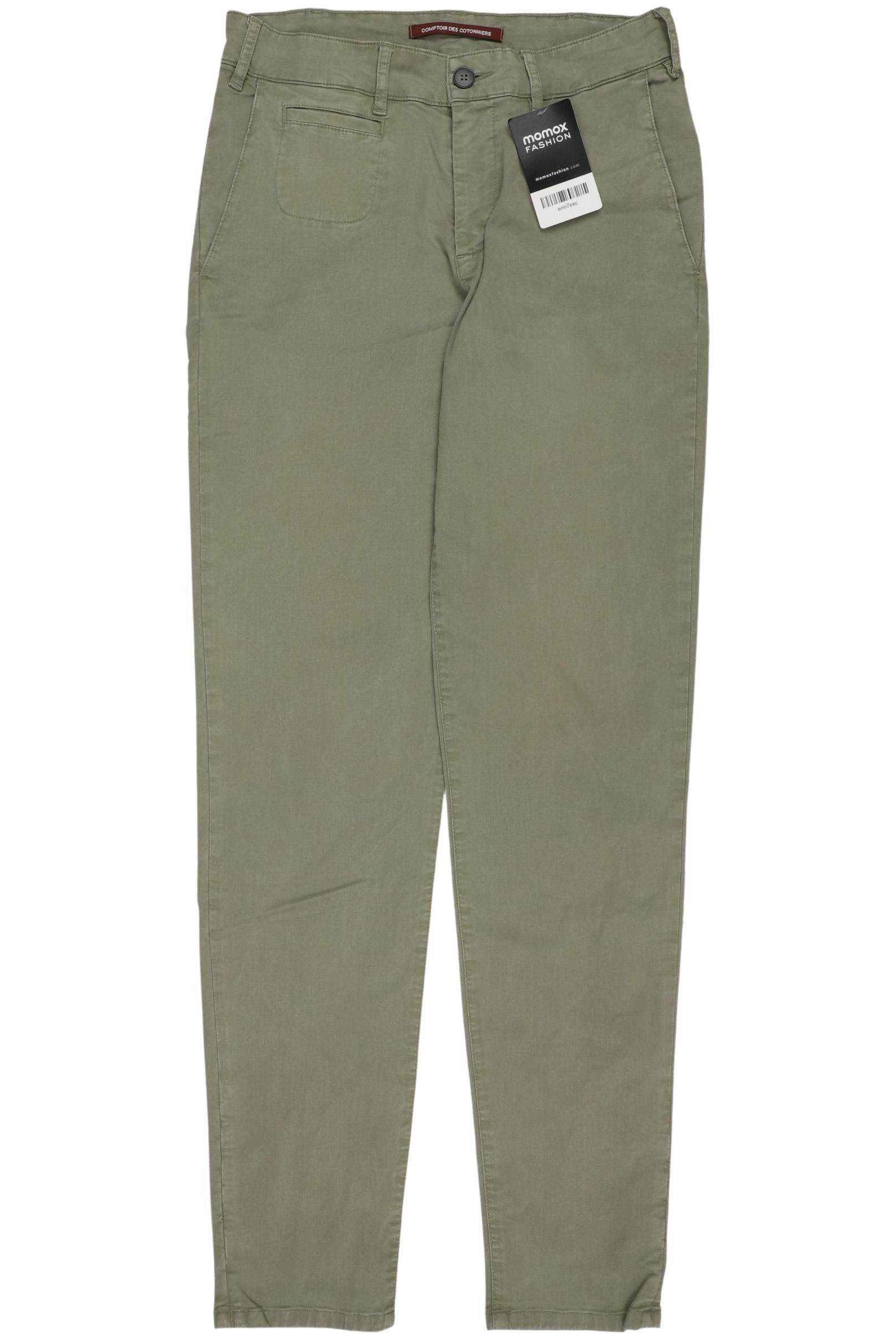 

Comptoir des Cotonniers Damen Stoffhose, grün, Gr. 0