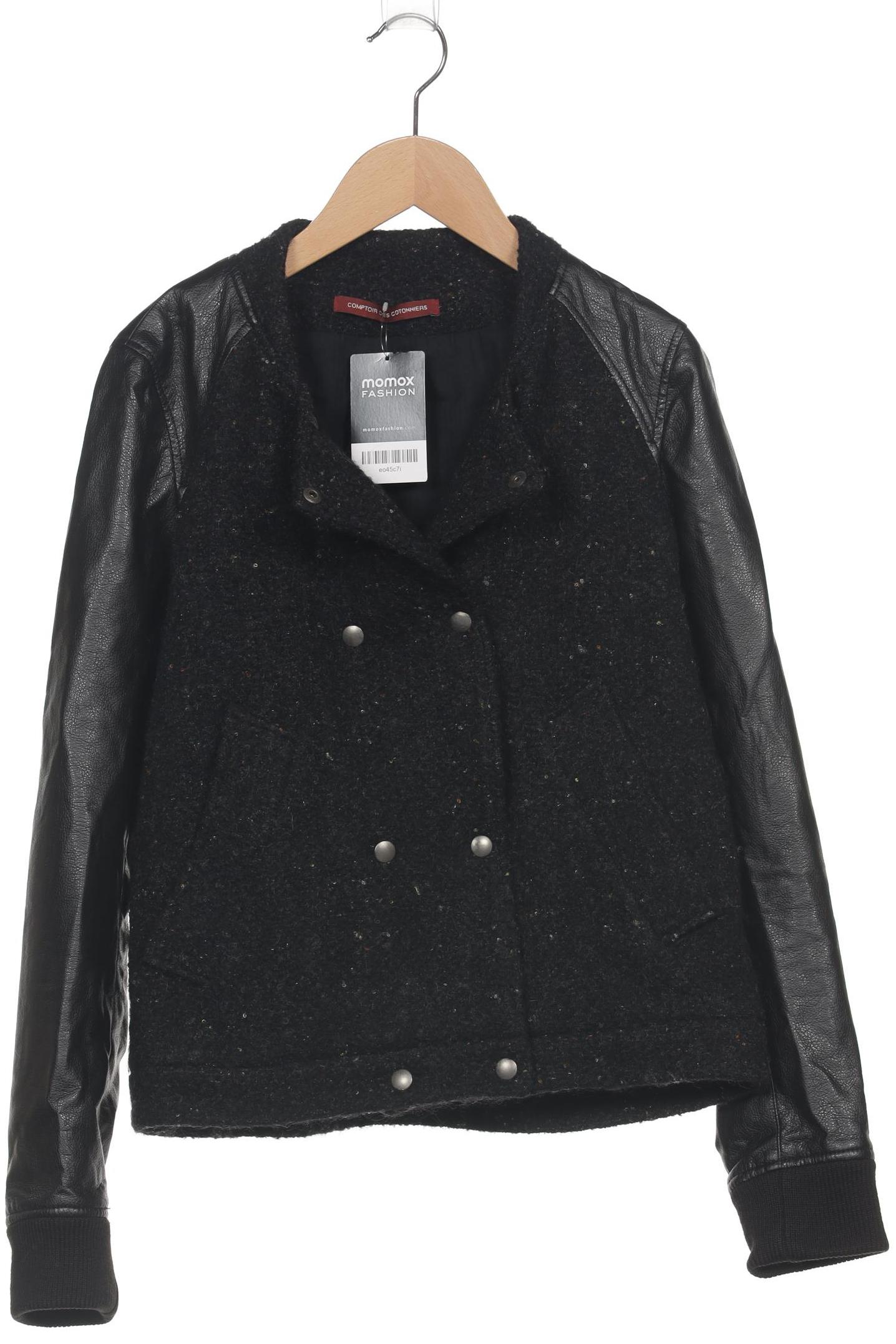 

Comptoir des Cotonniers Damen Jacke, schwarz, Gr. 38