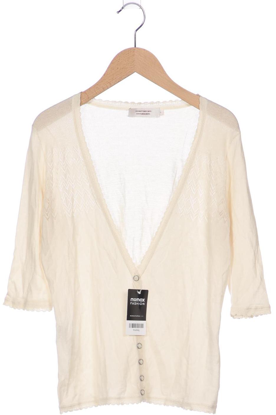 

Comptoir des Cotonniers Damen Strickjacke, cremeweiß, Gr. 42