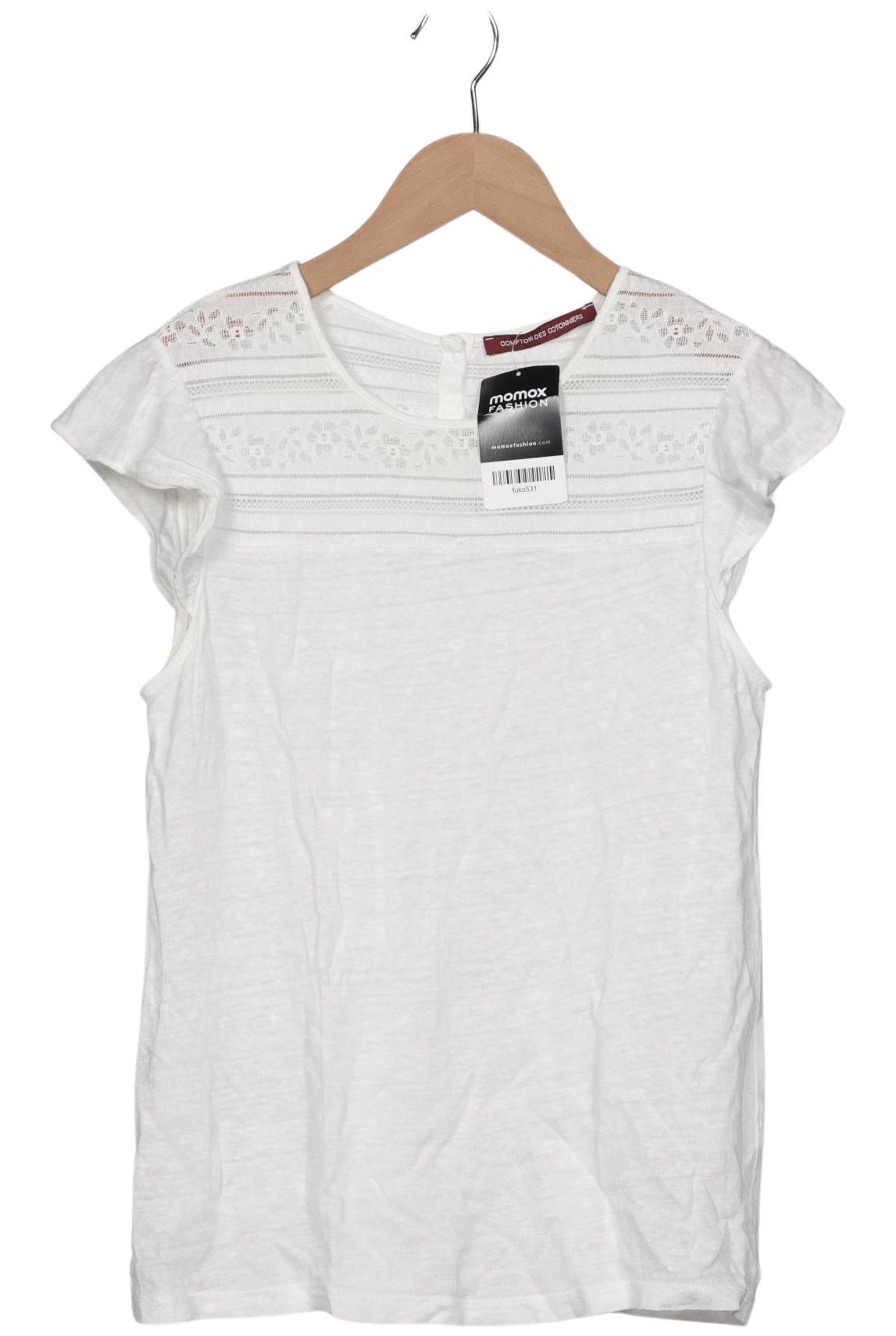 

Comptoir des Cotonniers Damen T-Shirt, weiß, Gr. 38