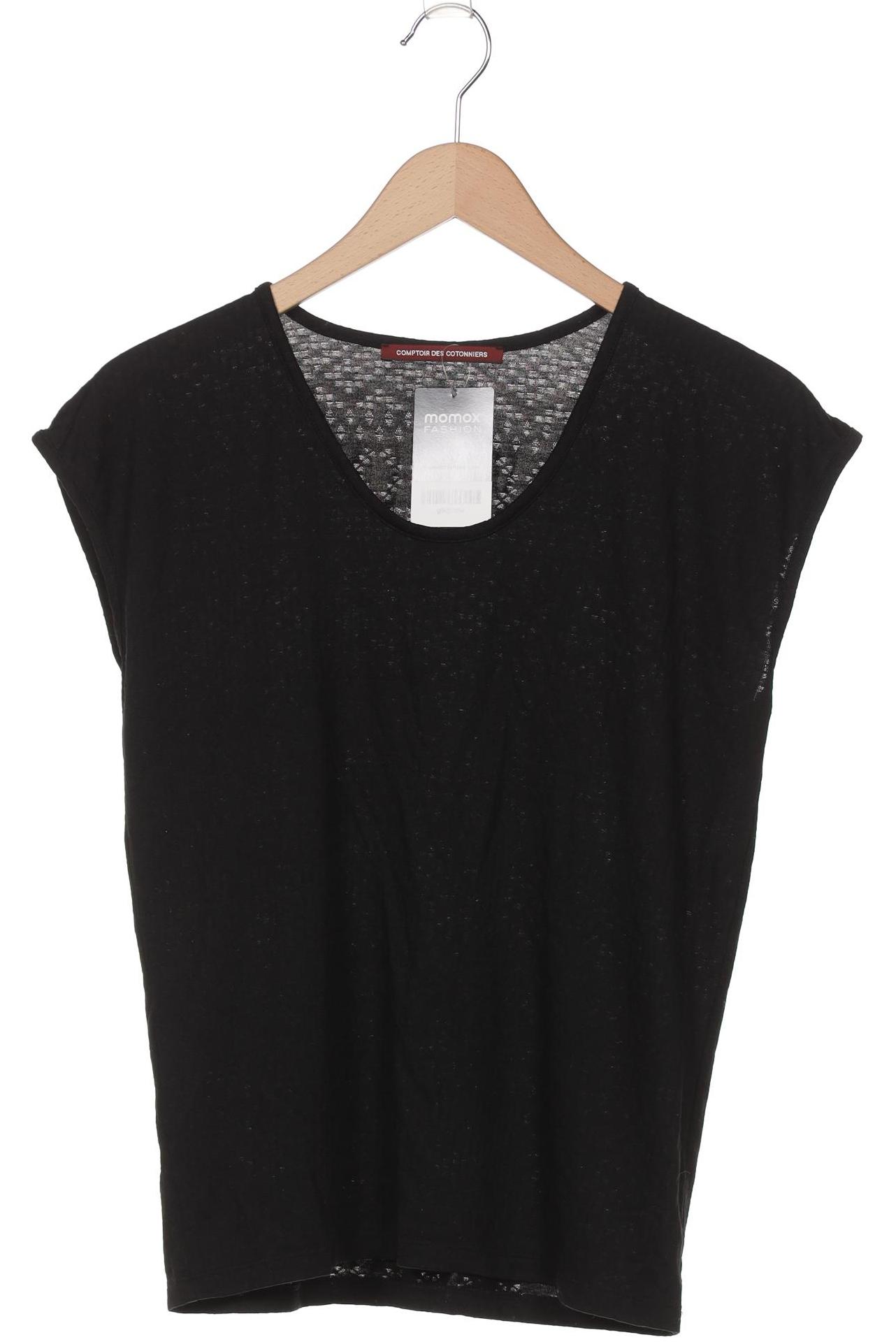 

Comptoir des Cotonniers Damen T-Shirt, schwarz, Gr. 36