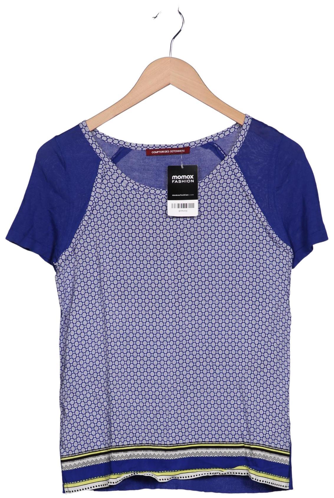 

Comptoir des Cotonniers Damen T-Shirt, blau, Gr. 38