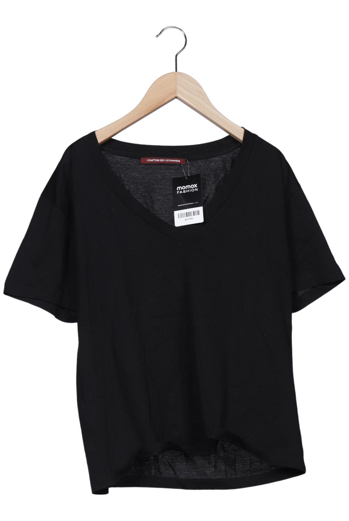 

Comptoir des Cotonniers Damen T-Shirt, schwarz, Gr. 42