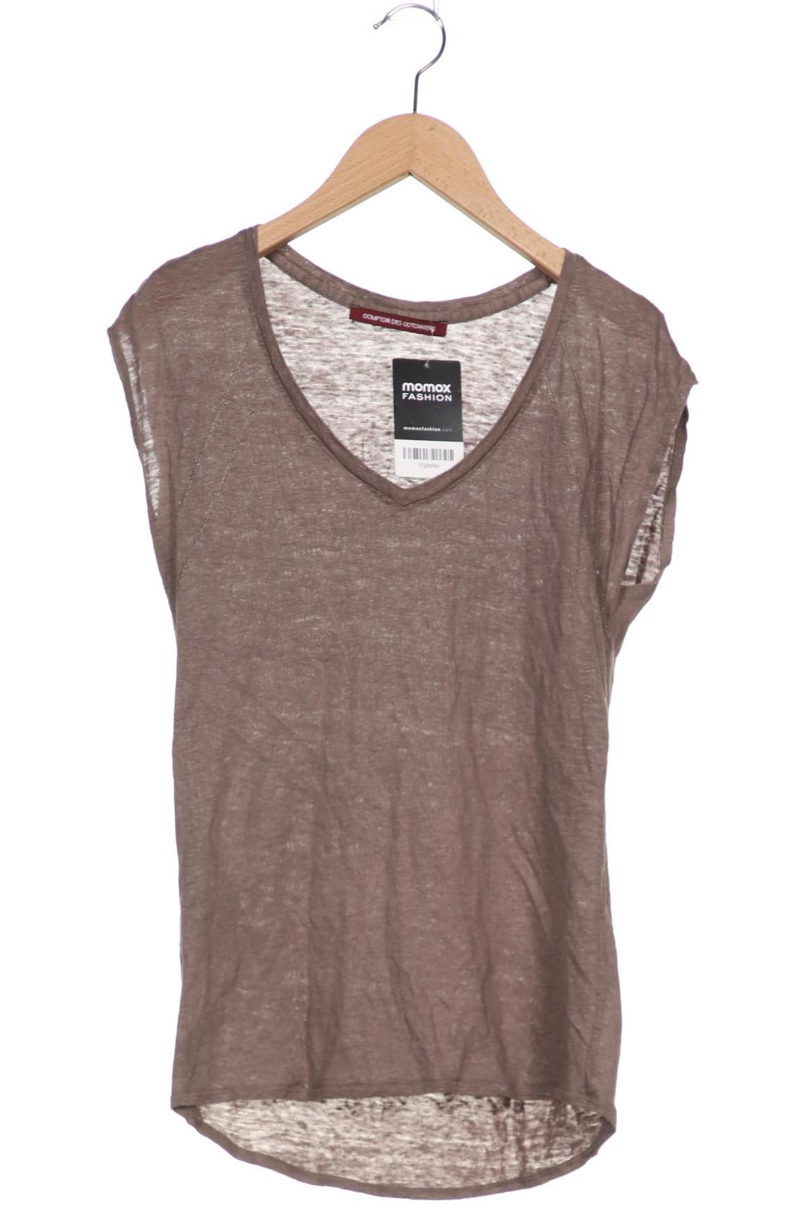 

Comptoir des Cotonniers Damen T-Shirt, braun, Gr. 36