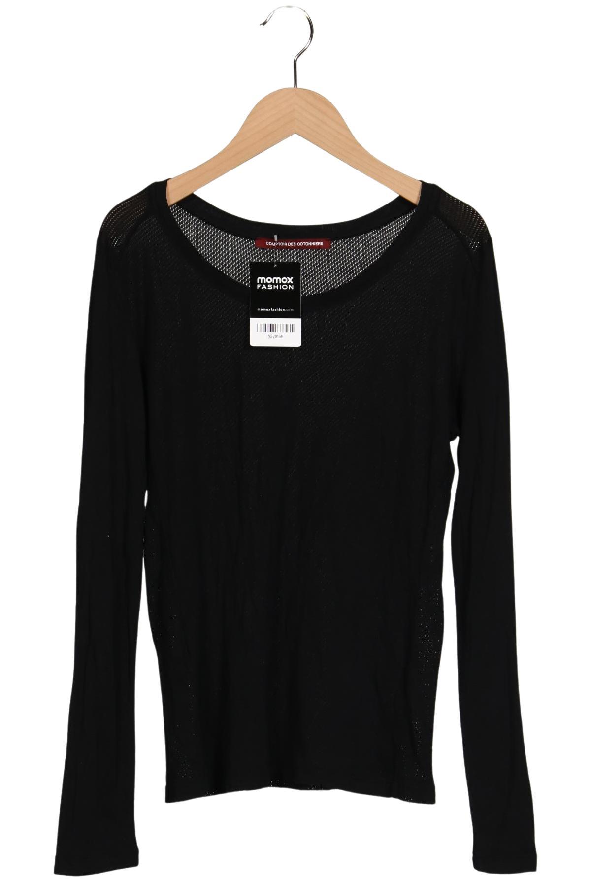 

Comptoir des Cotonniers Damen Langarmshirt, schwarz, Gr. 44