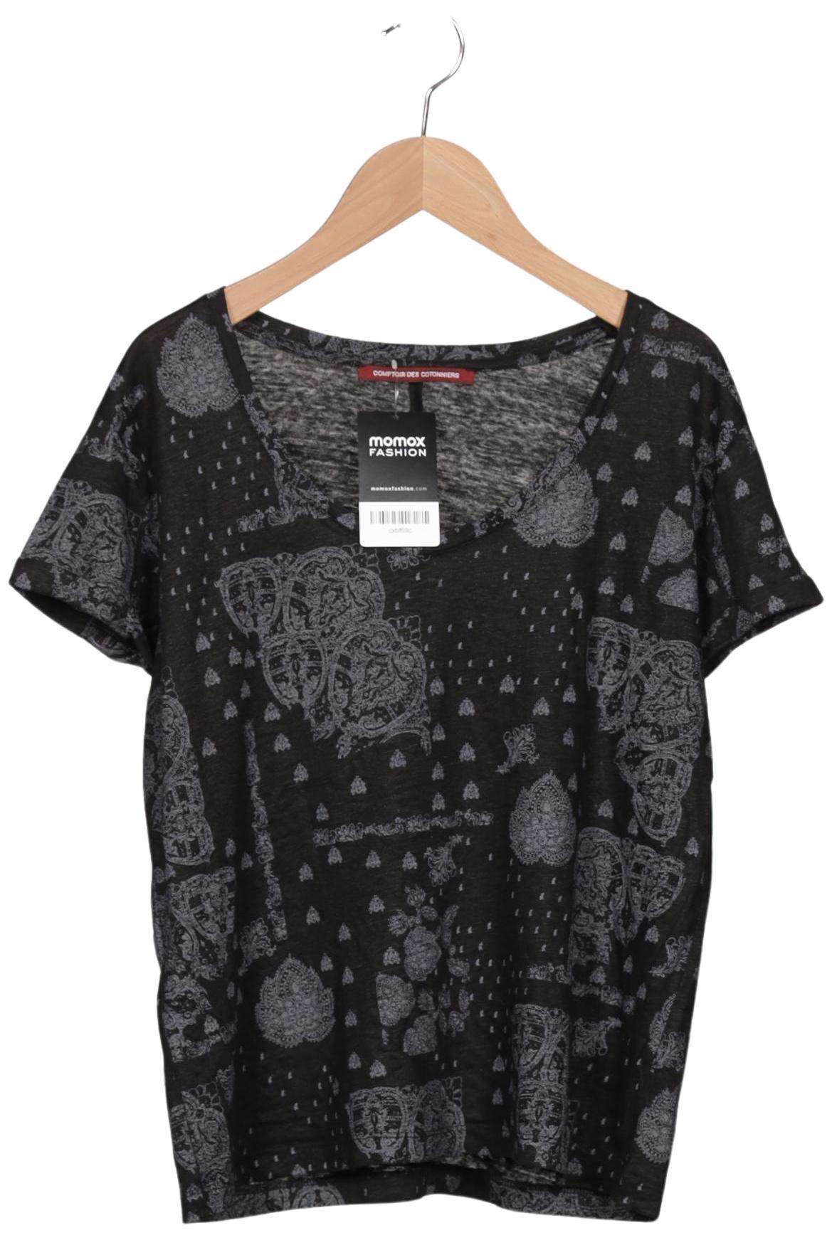 

Comptoir des Cotonniers Damen T-Shirt, schwarz, Gr. 42