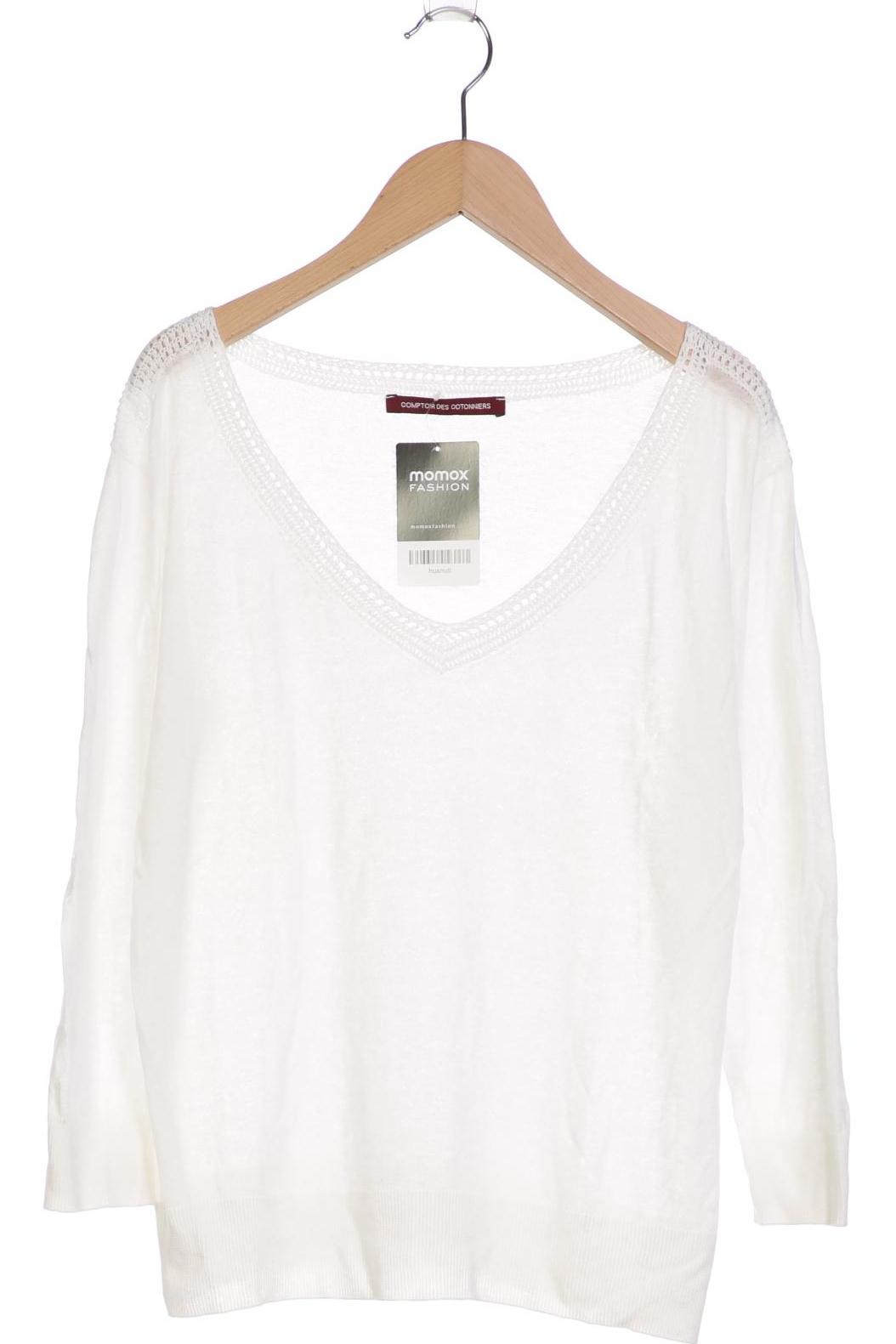 

Comptoir des Cotonniers Damen Pullover, weiß, Gr. 44
