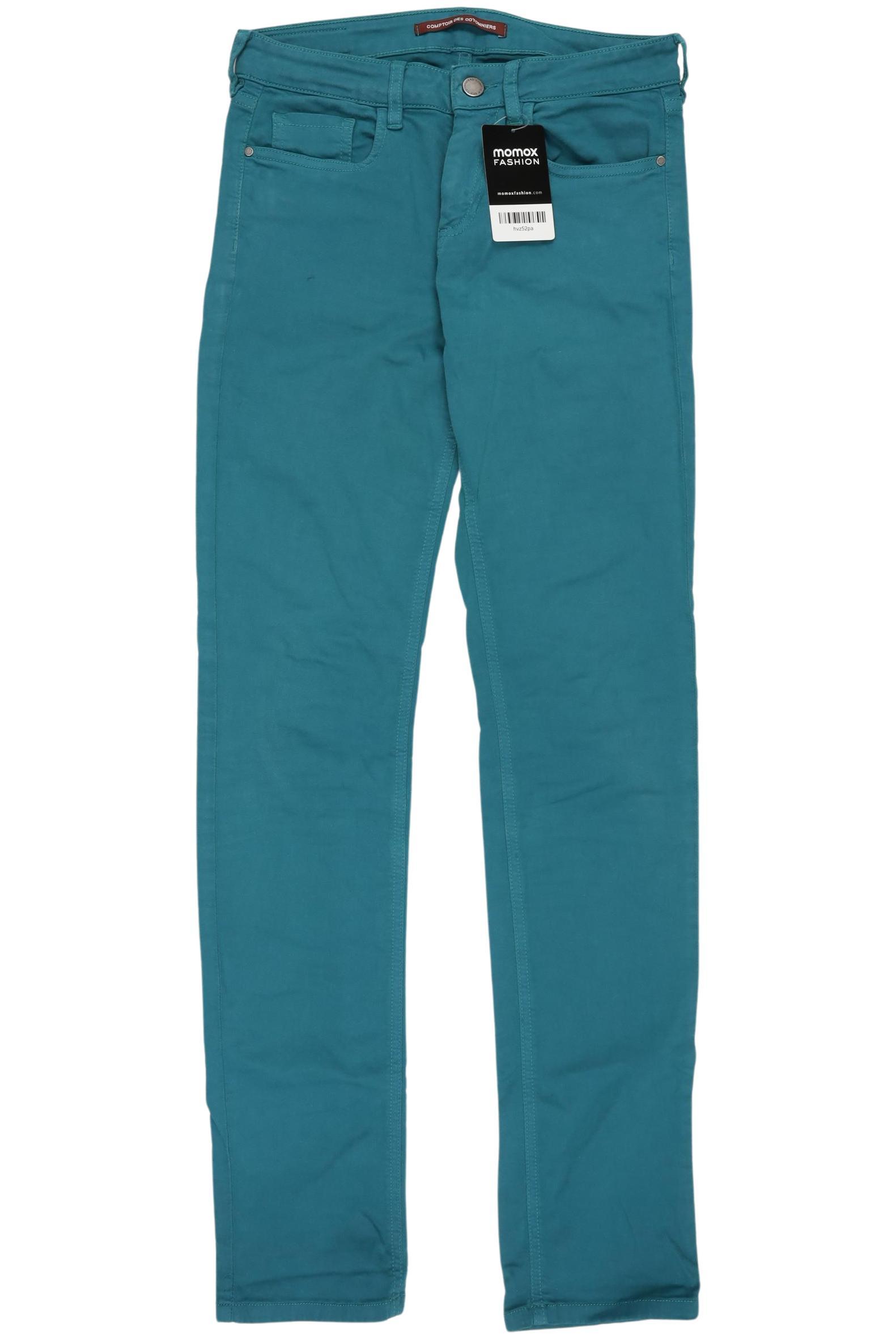 

Comptoir des Cotonniers Damen Stoffhose, türkis, Gr. 34