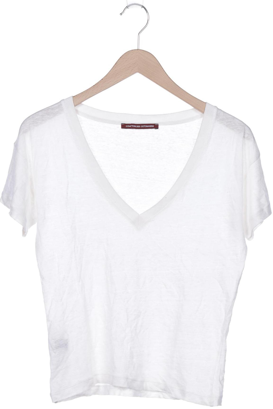 

Comptoir des Cotonniers Damen T-Shirt, cremeweiß, Gr. 34