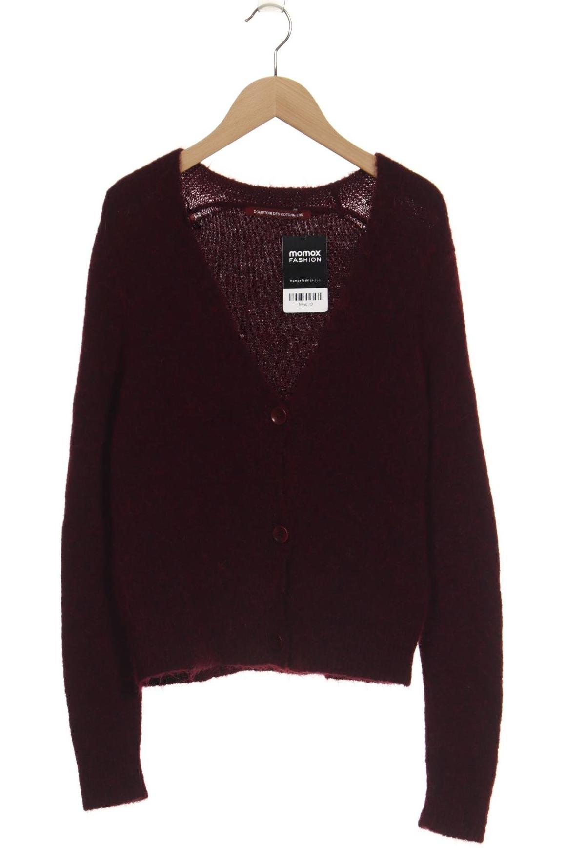 

Comptoir des Cotonniers Damen Strickjacke, bordeaux, Gr. 34