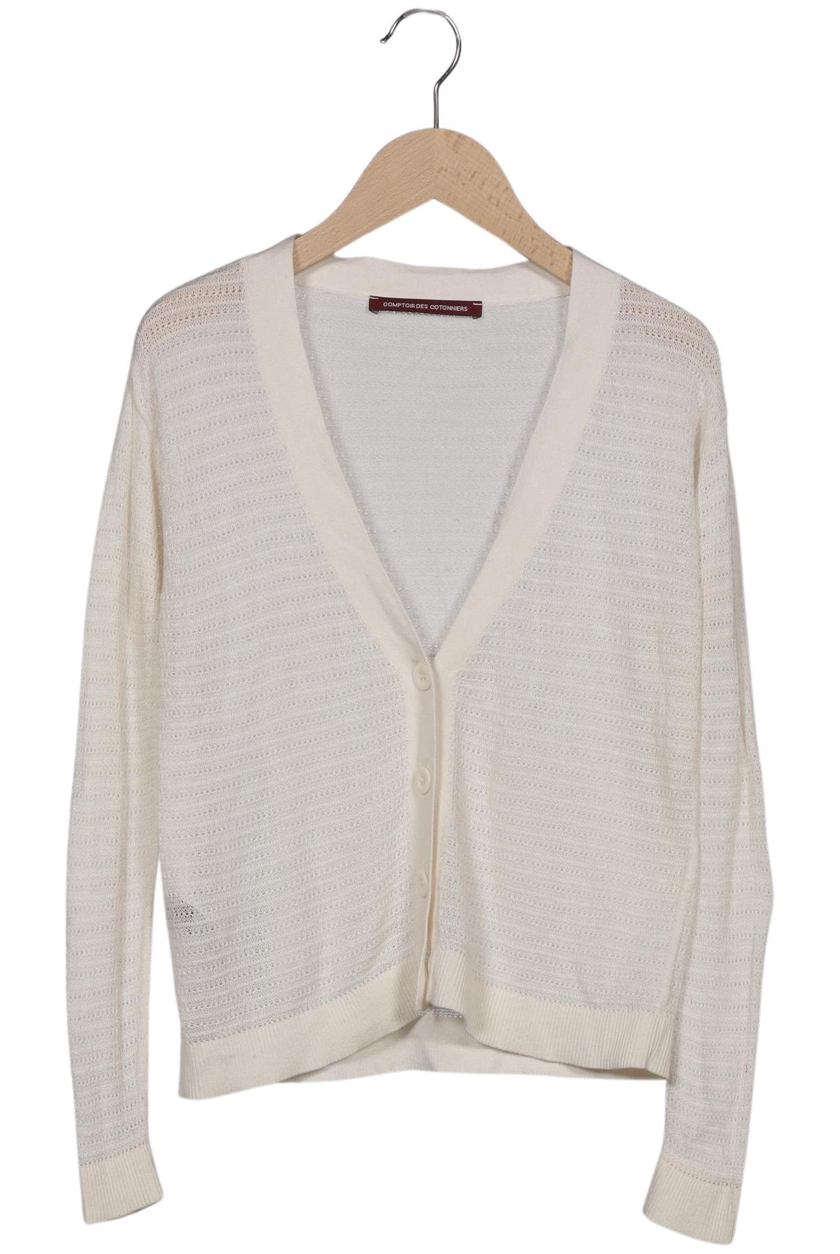

Comptoir des Cotonniers Damen Strickjacke, cremeweiß, Gr. 34