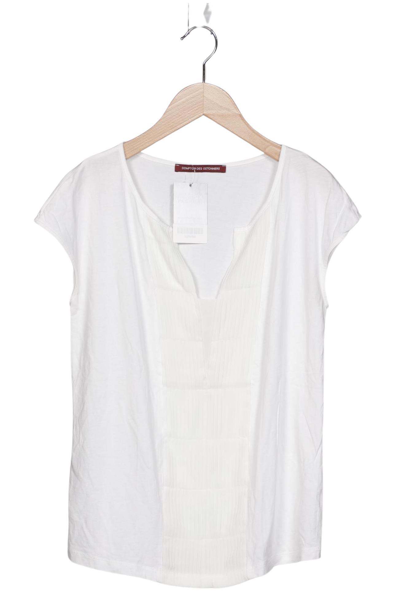 

Comptoir des Cotonniers Damen T-Shirt, weiß, Gr. 36