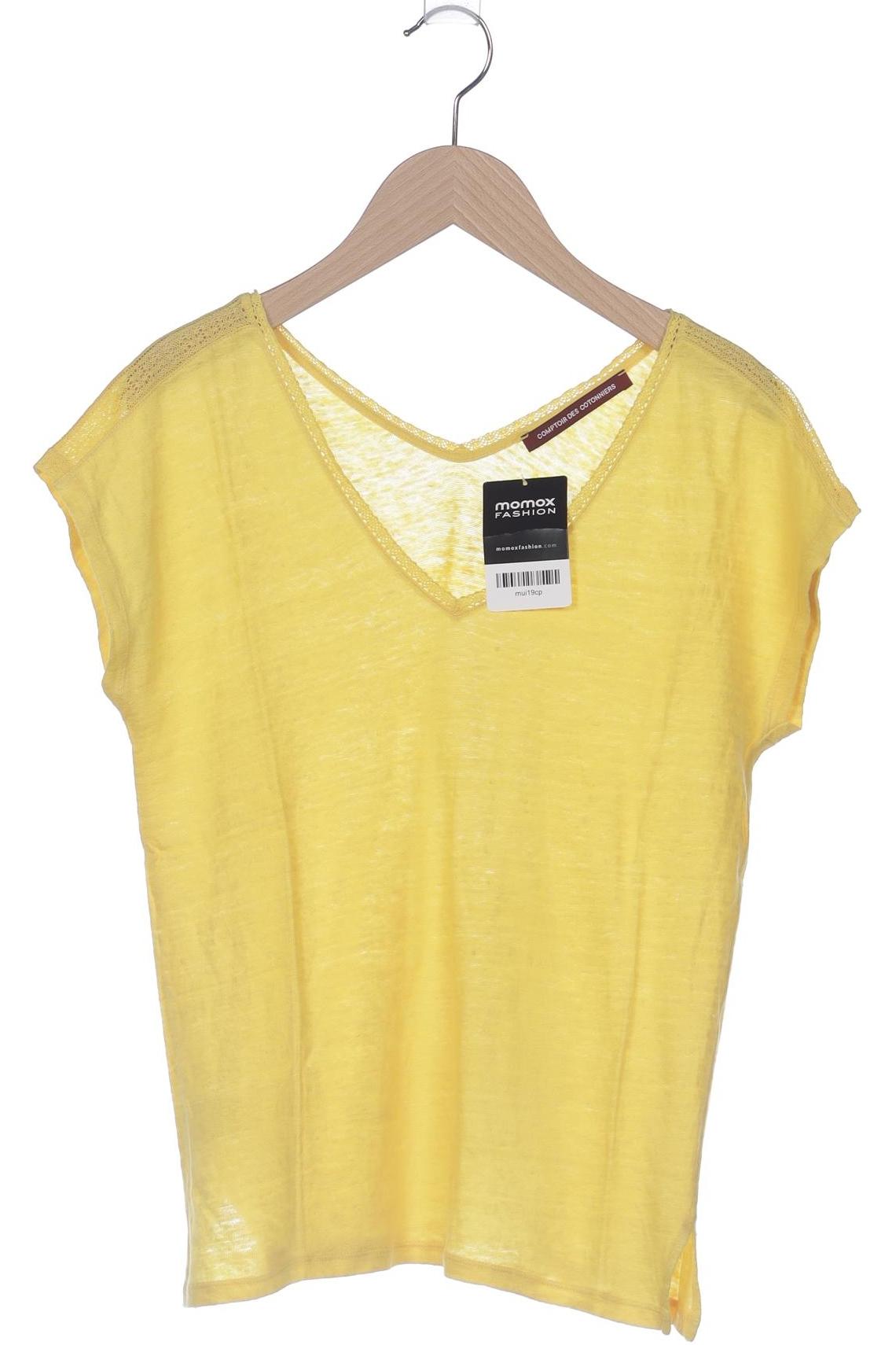 

Comptoir des Cotonniers Damen T-Shirt, gelb, Gr. 38