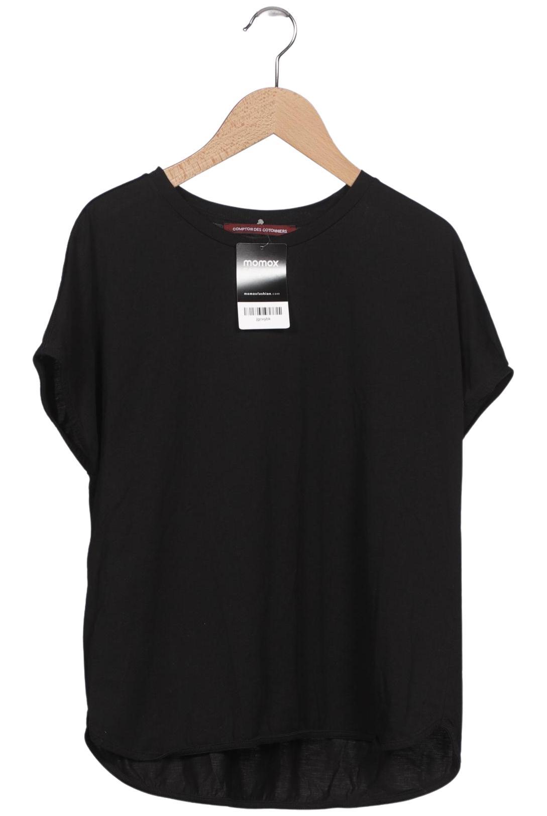 

Comptoir des Cotonniers Damen T-Shirt, schwarz, Gr. 42