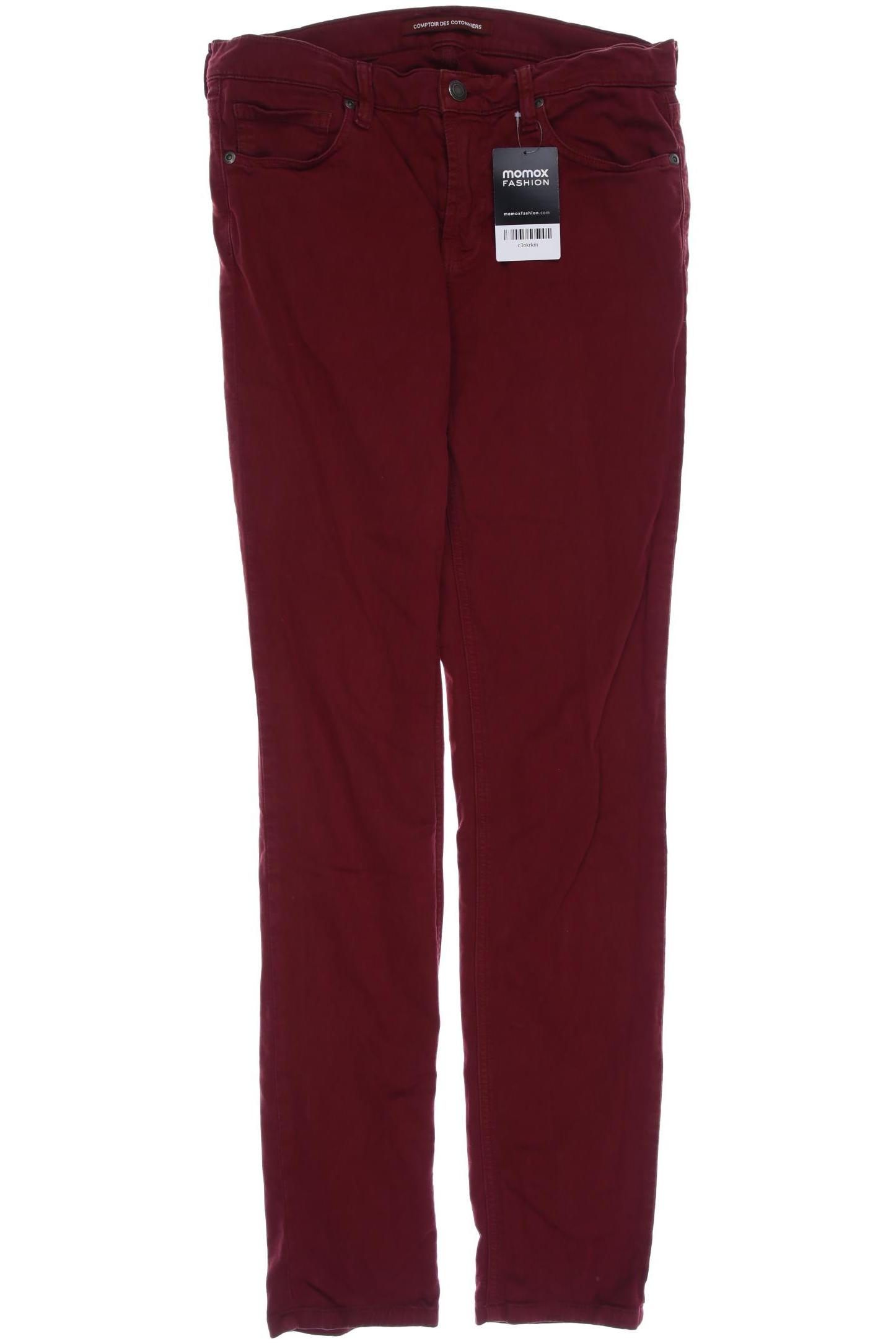 

Comptoir des Cotonniers Damen Stoffhose, bordeaux, Gr. 38