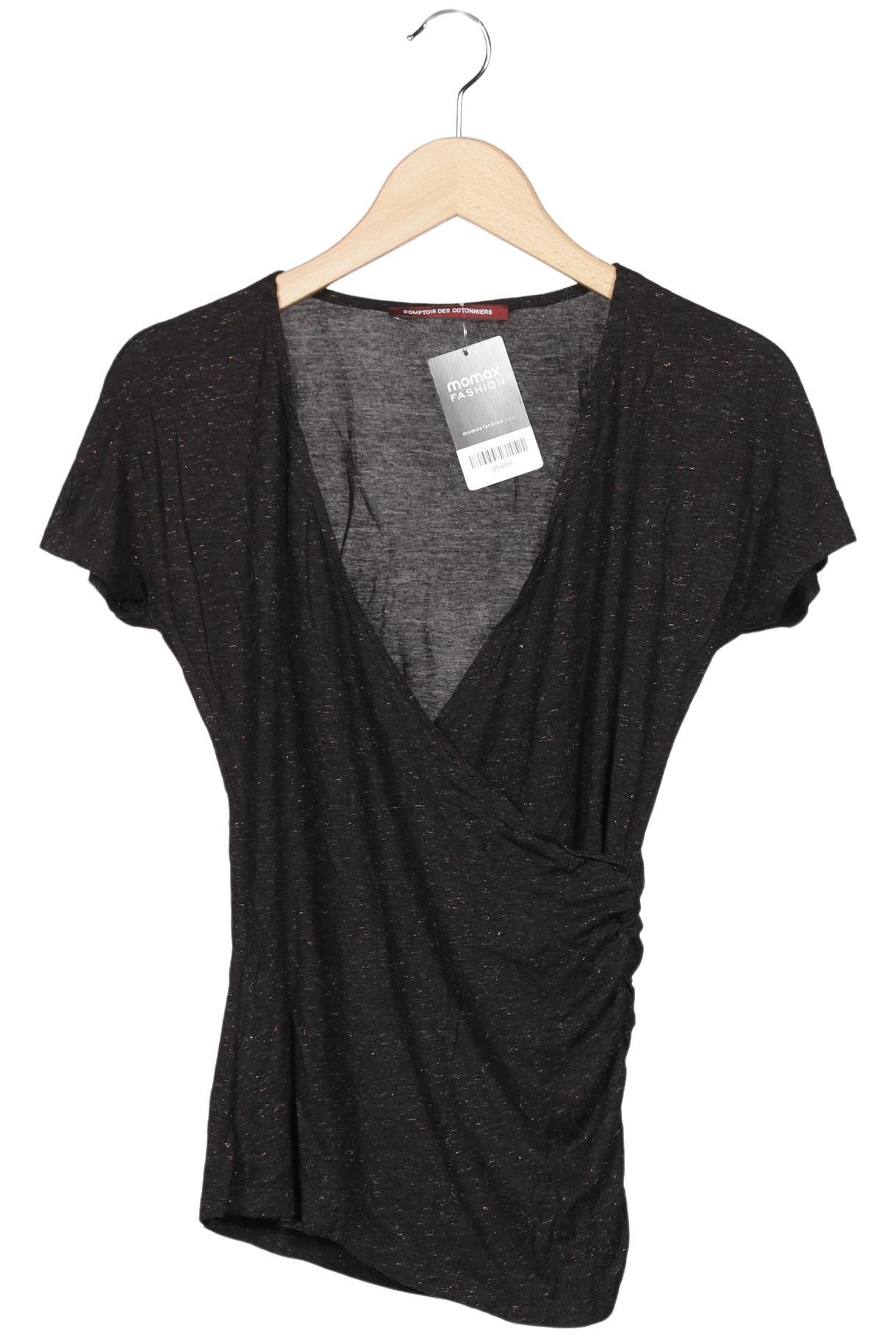 

Comptoir des Cotonniers Damen T-Shirt, schwarz, Gr. 36