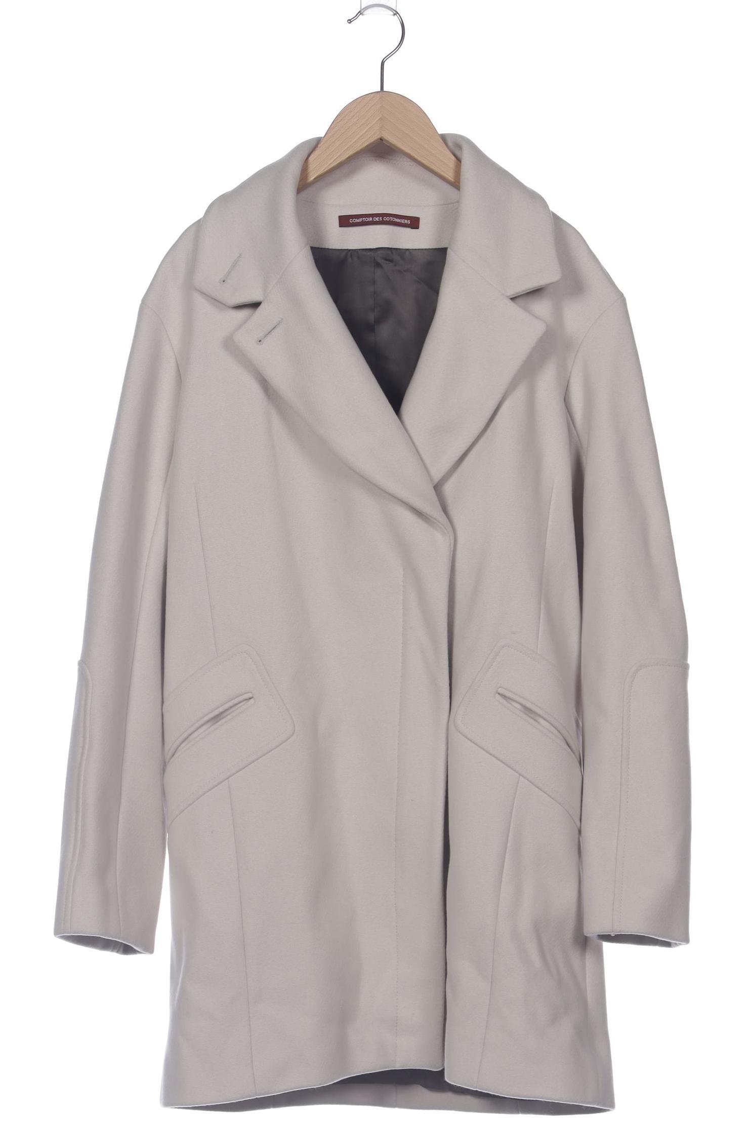 

Comptoir des Cotonniers Damen Mantel, cremeweiß, Gr. 40