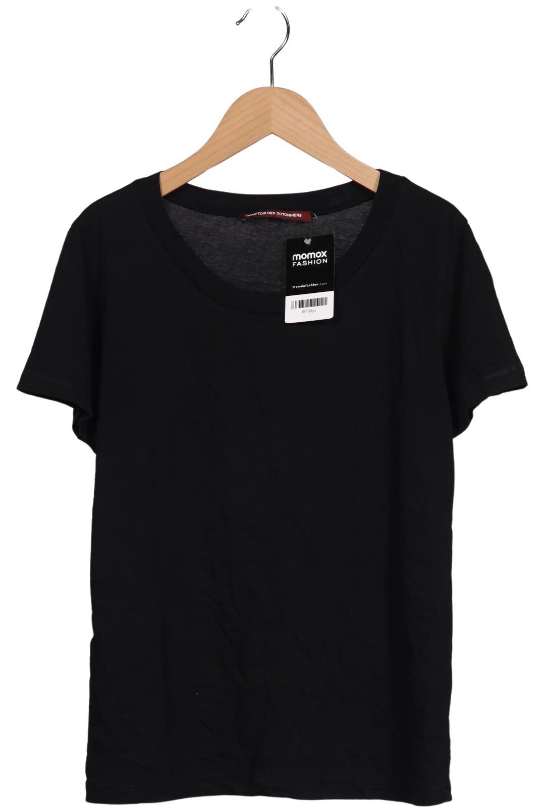 

Comptoir des Cotonniers Damen T-Shirt, schwarz, Gr. 38