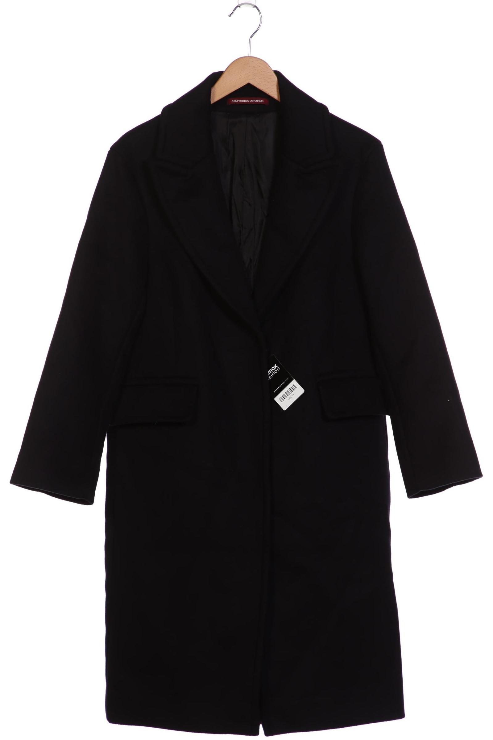 

Comptoir des Cotonniers Damen Mantel, schwarz, Gr. 38
