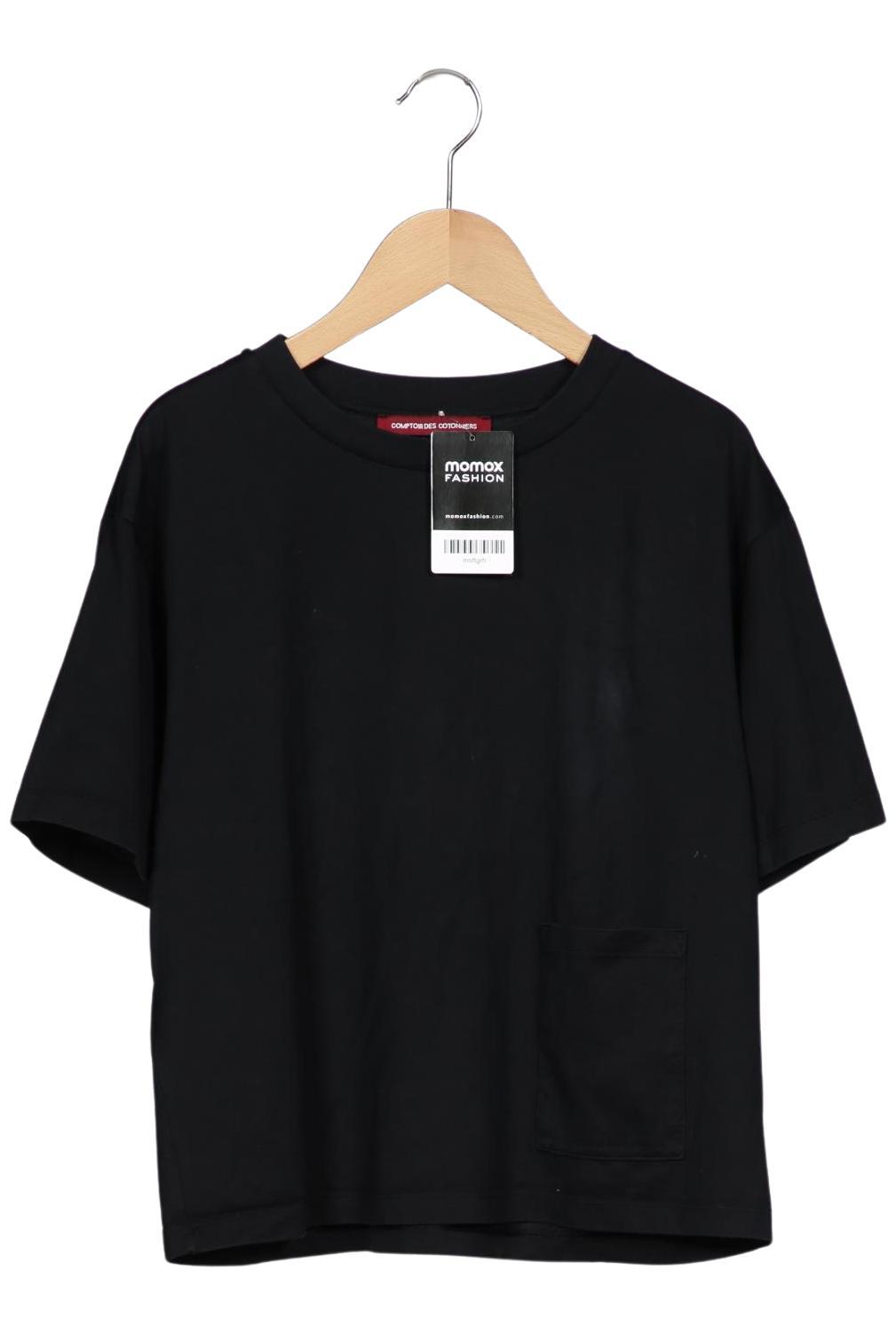 

Comptoir des Cotonniers Damen T-Shirt, schwarz, Gr. 38