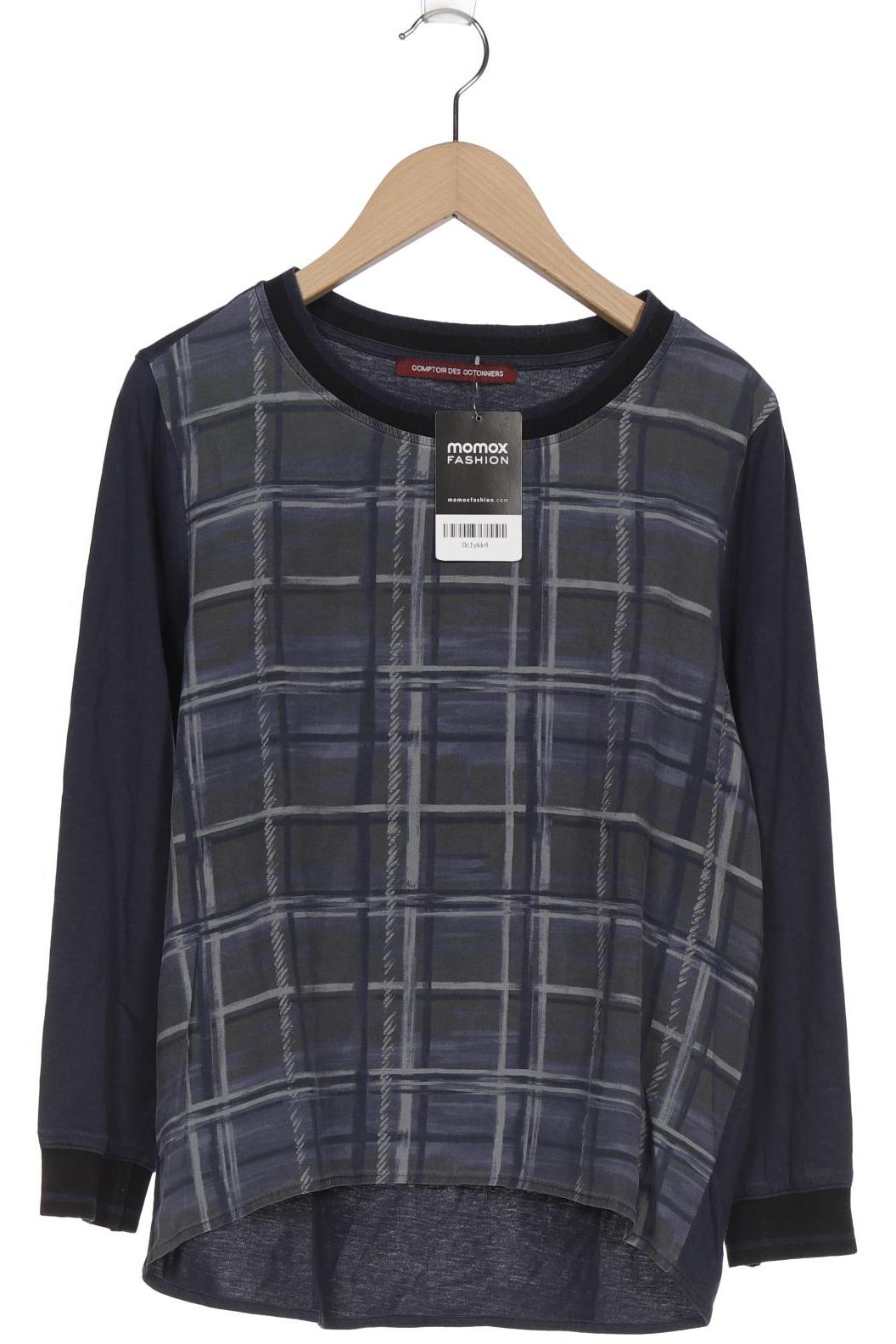 

Comptoir des Cotonniers Damen Langarmshirt, marineblau, Gr. 36