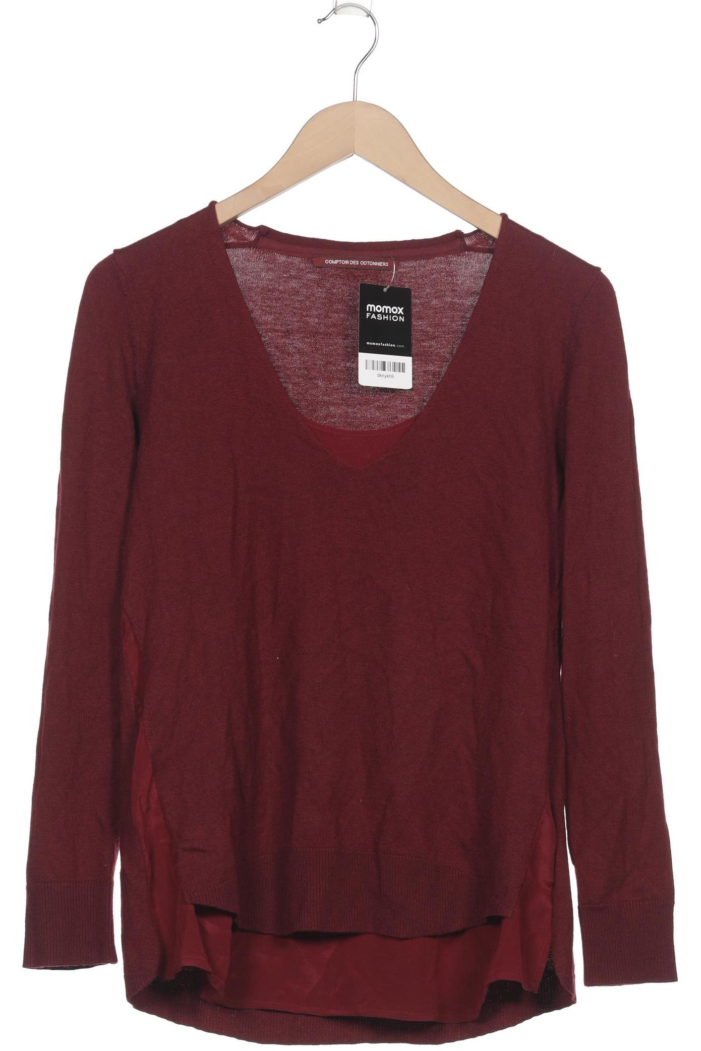 

Comptoir des Cotonniers Damen Pullover, bordeaux, Gr. 42
